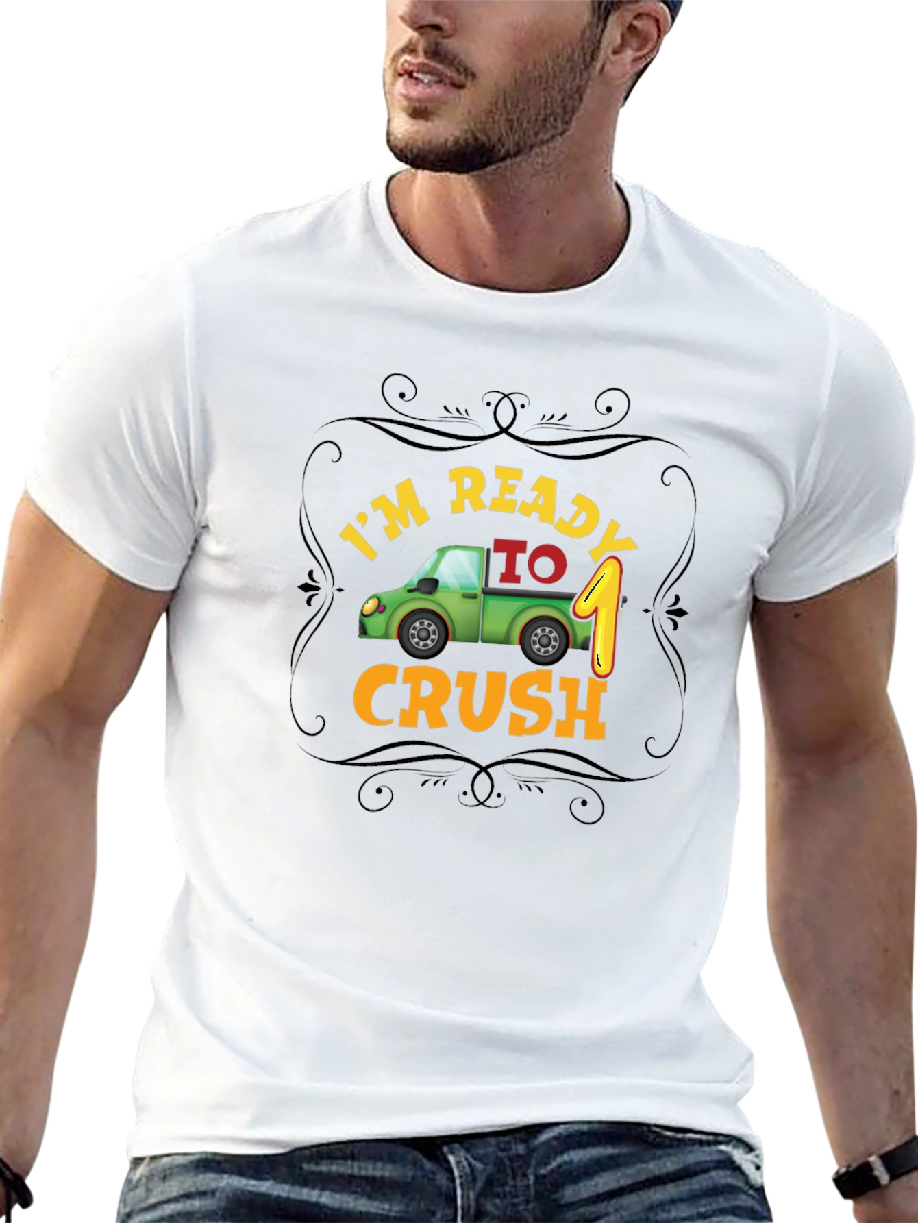 Im Ready to Crush One! Black Birthday T-Shirt