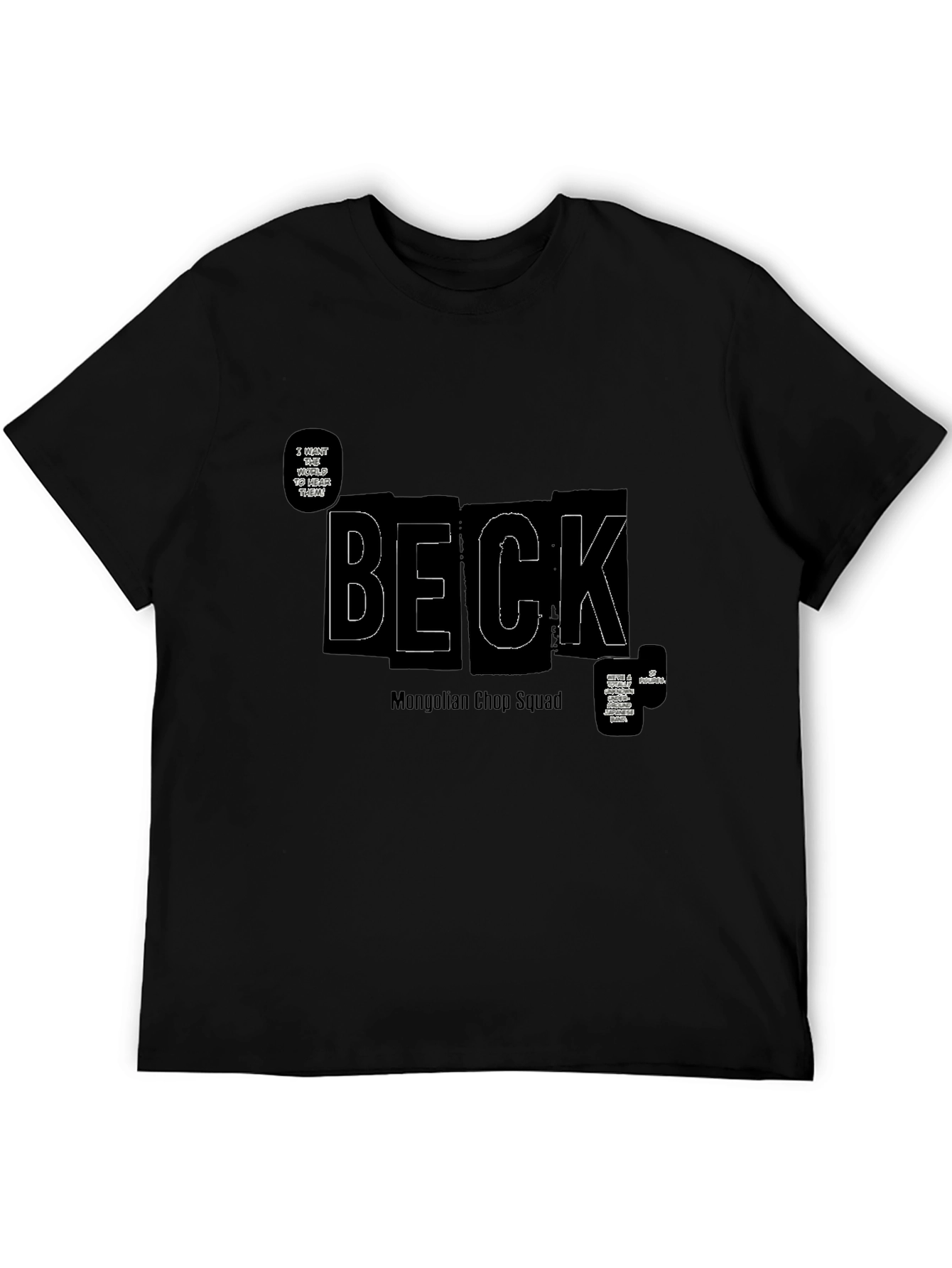 Beck Mongolian Chop Squad T-Shirt - Black