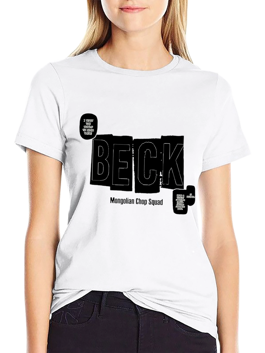 Beck Mongolian Chop Squad T-Shirt - Black