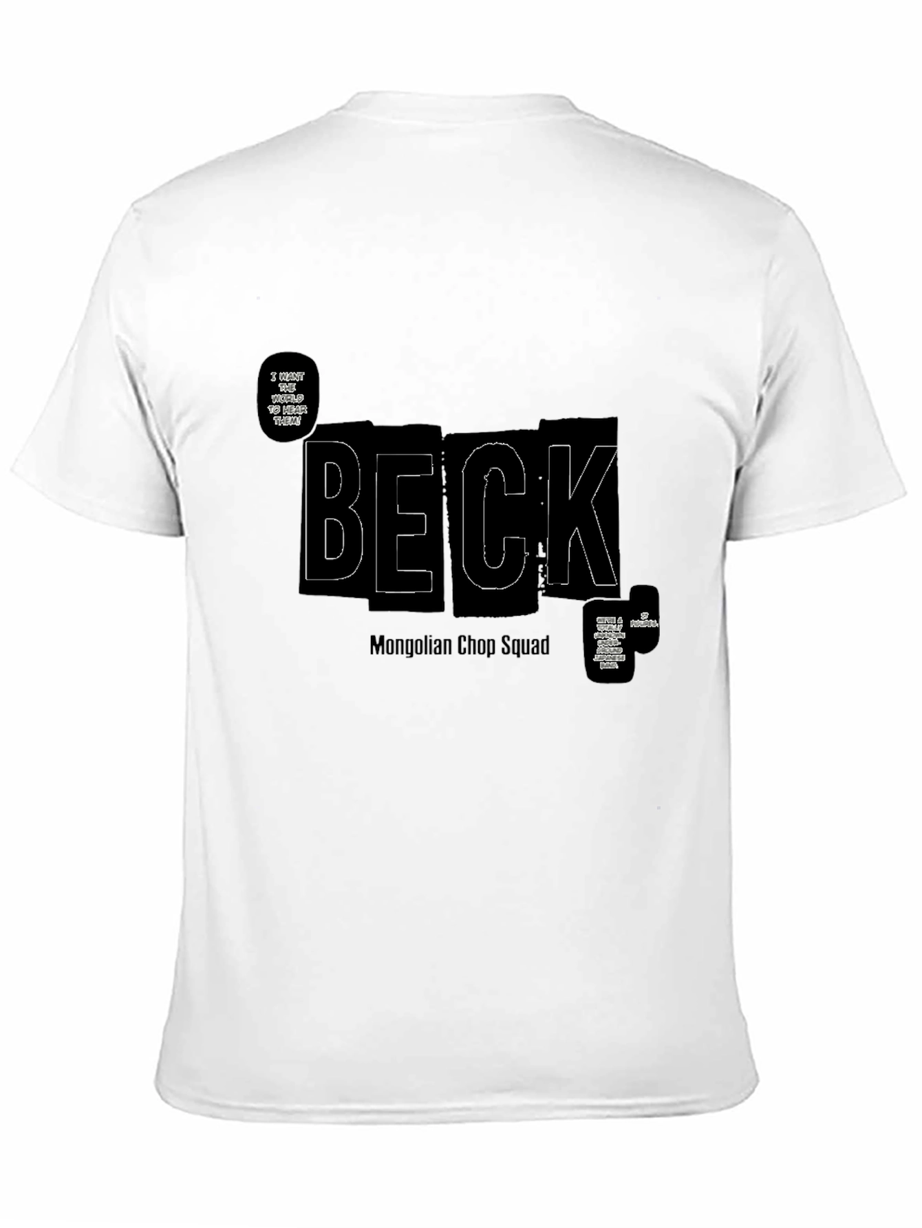 Beck Mongolian Chop Squad T-Shirt - Black