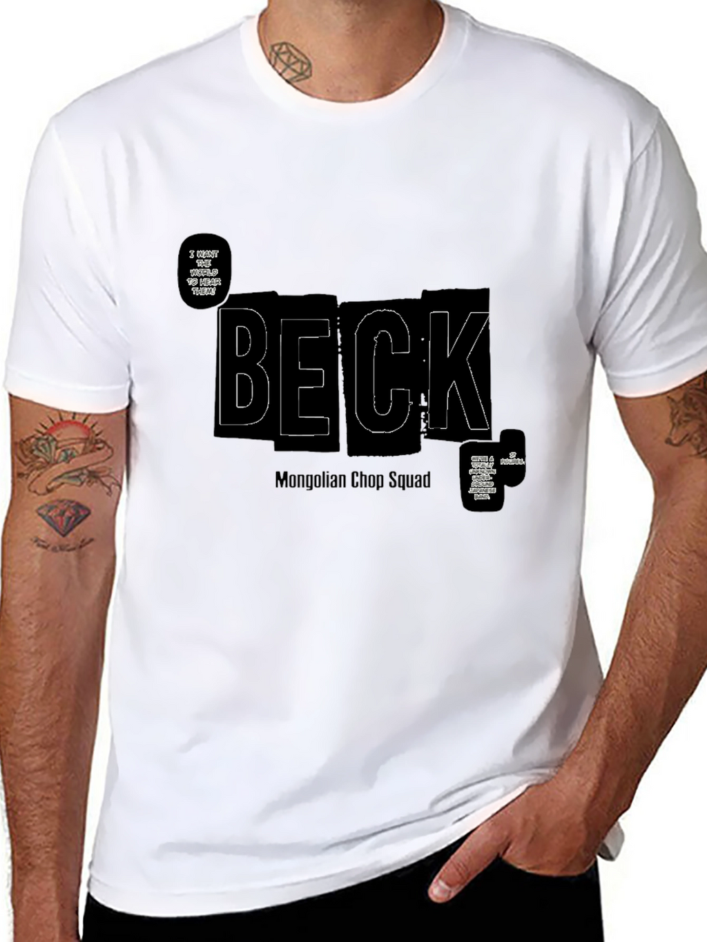 Beck Mongolian Chop Squad T-Shirt - Black