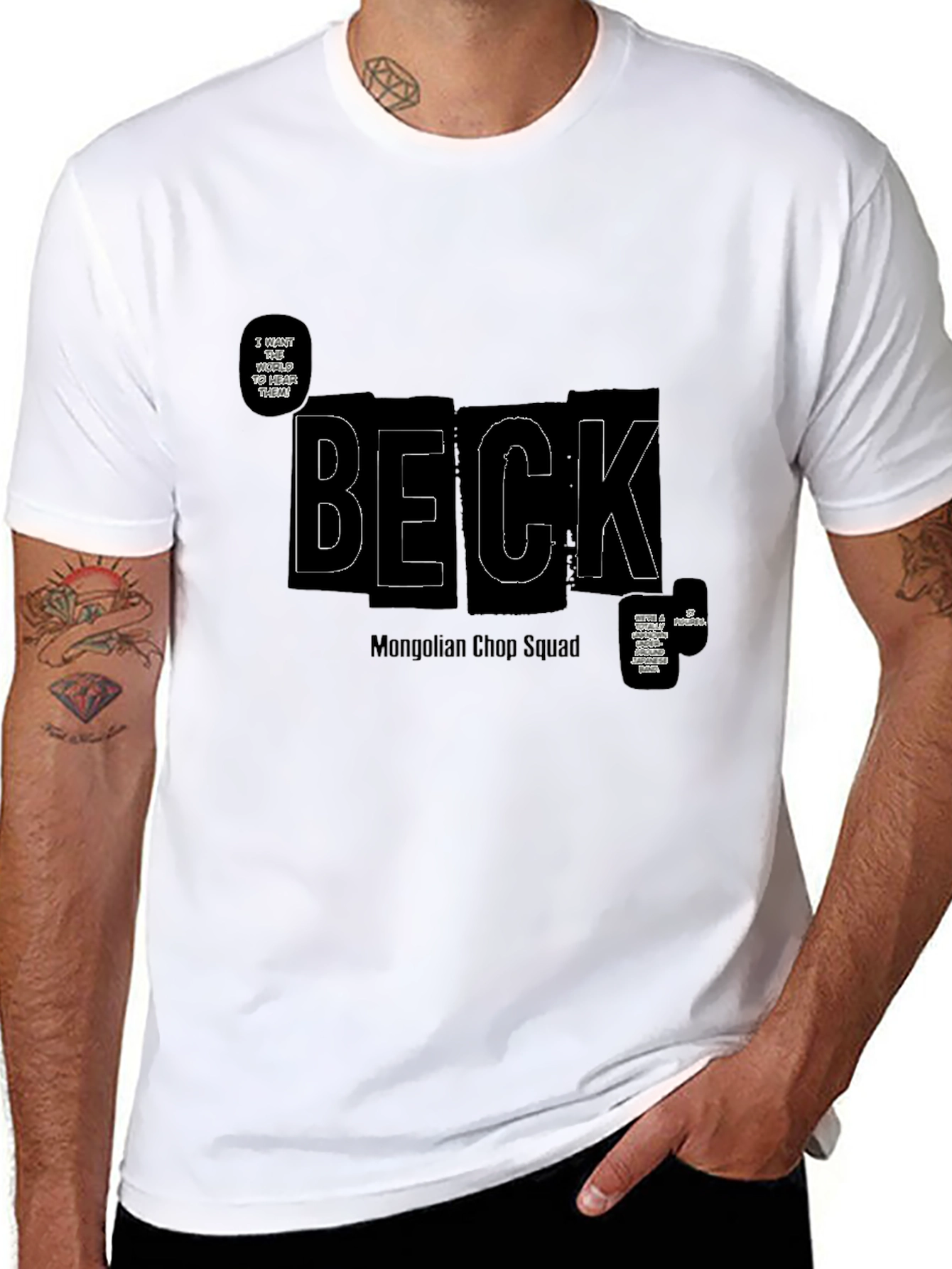 Beck Mongolian Chop Squad T-Shirt - Black