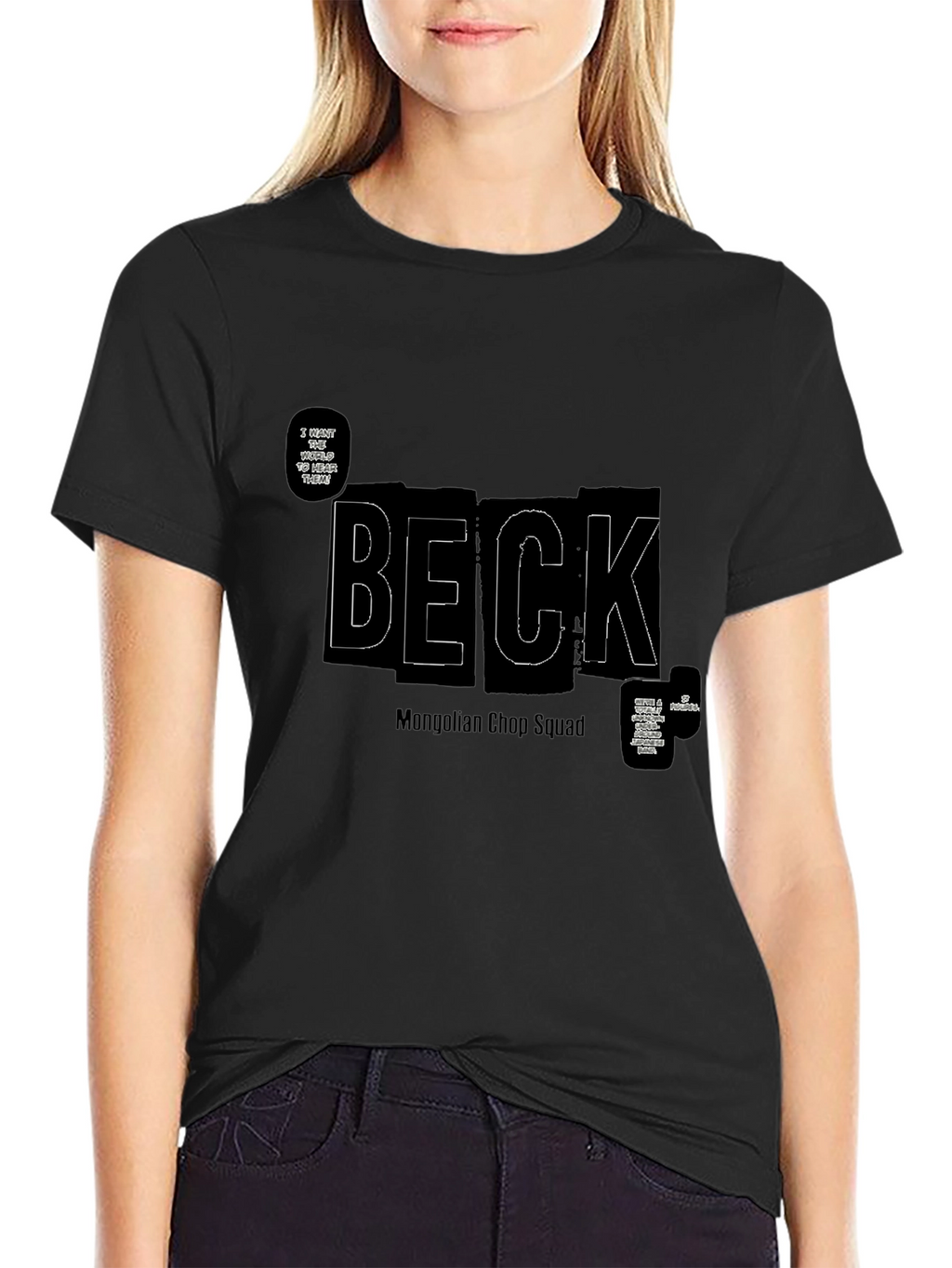 Beck Mongolian Chop Squad T-Shirt - Black