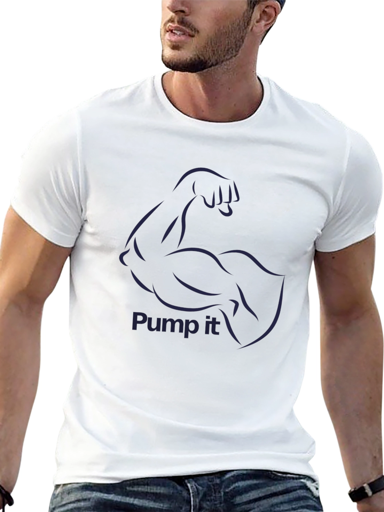 Pump It: Mens Graphic Tee
