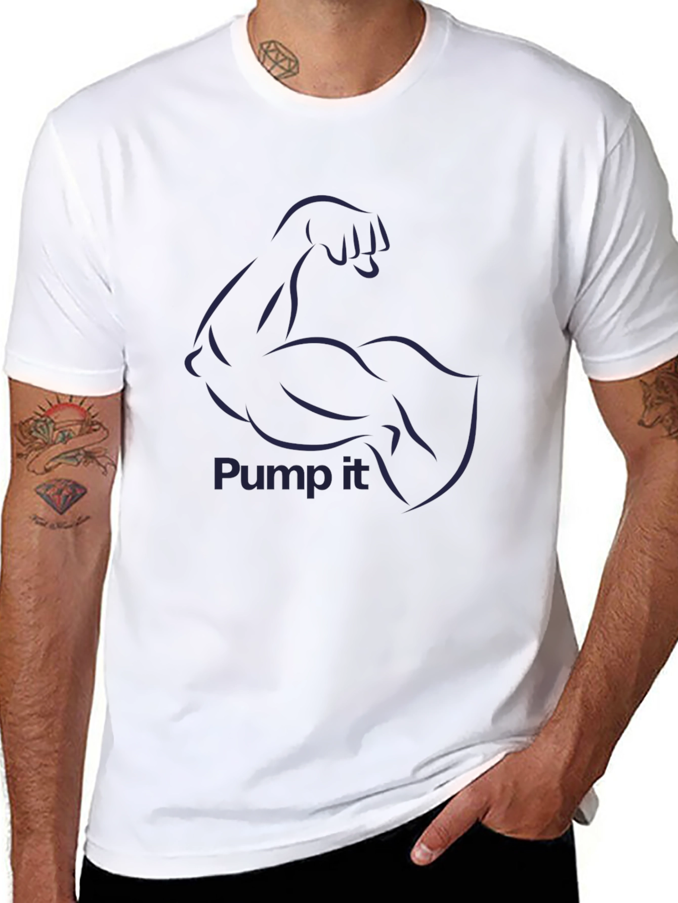 Pump It: Mens Graphic Tee
