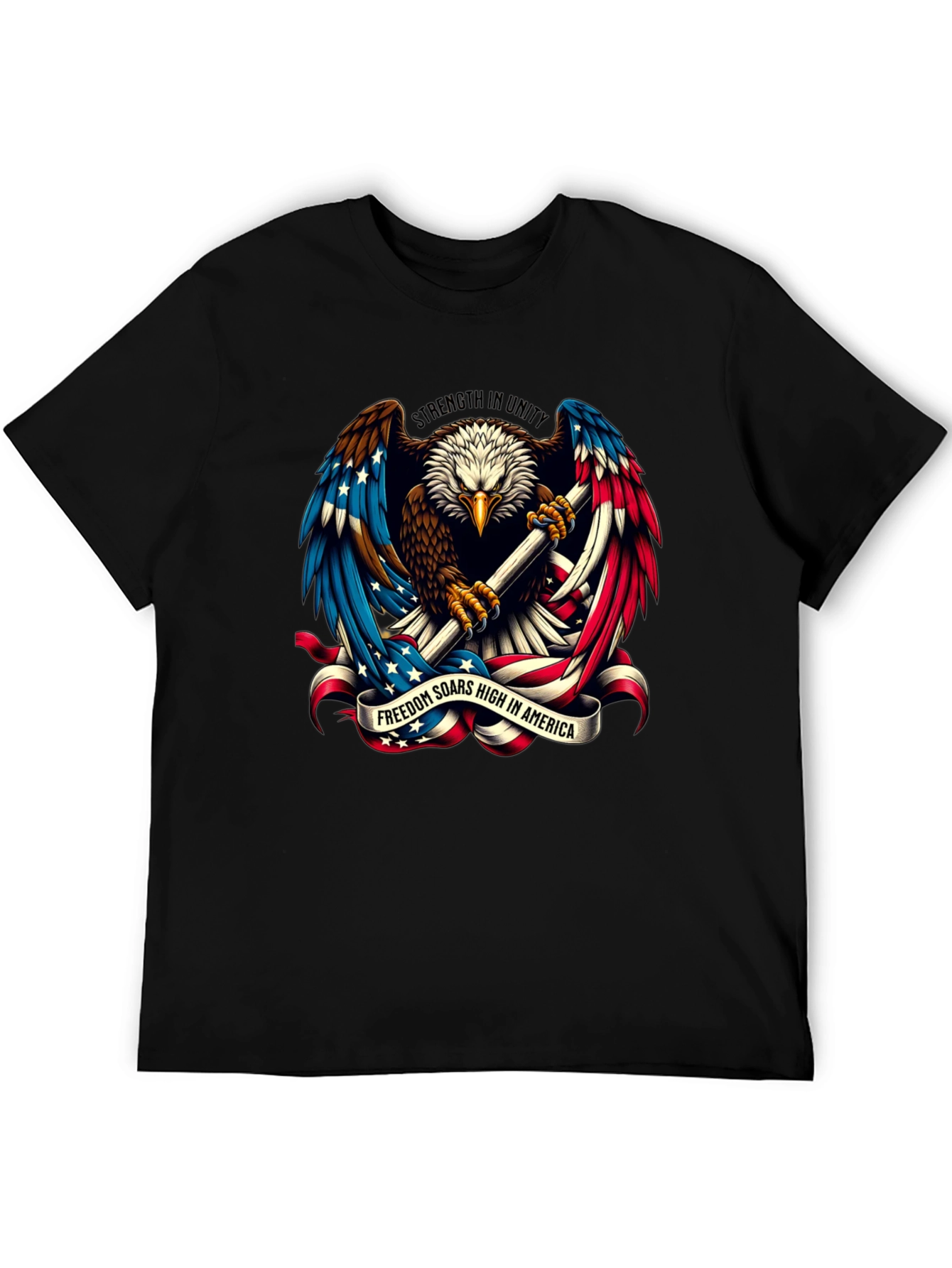 American Eagle Patriotic Graphic T-Shirt