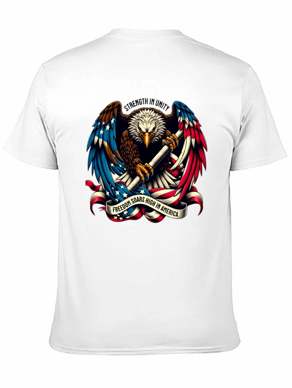 American Eagle Patriotic Graphic T-Shirt