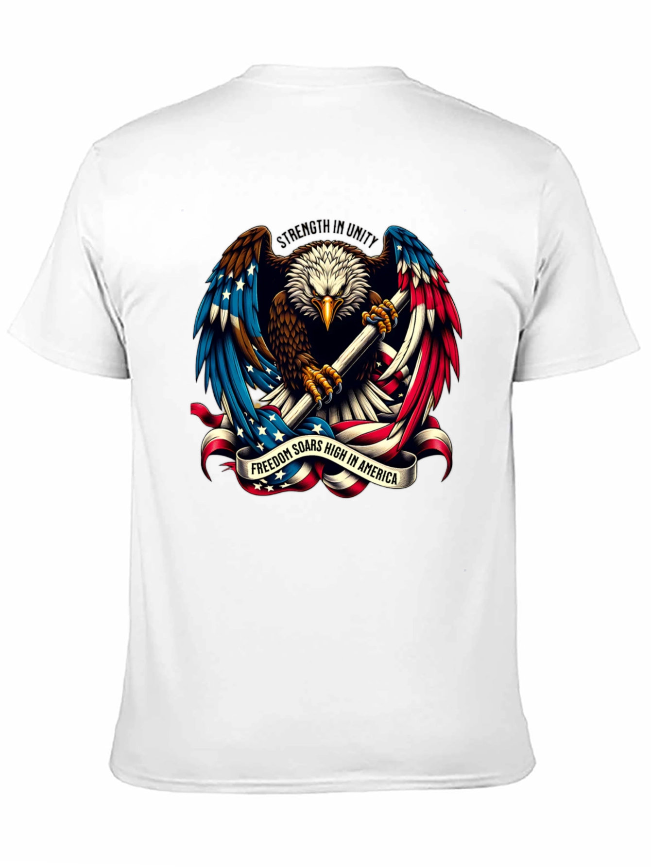American Eagle Patriotic Graphic T-Shirt