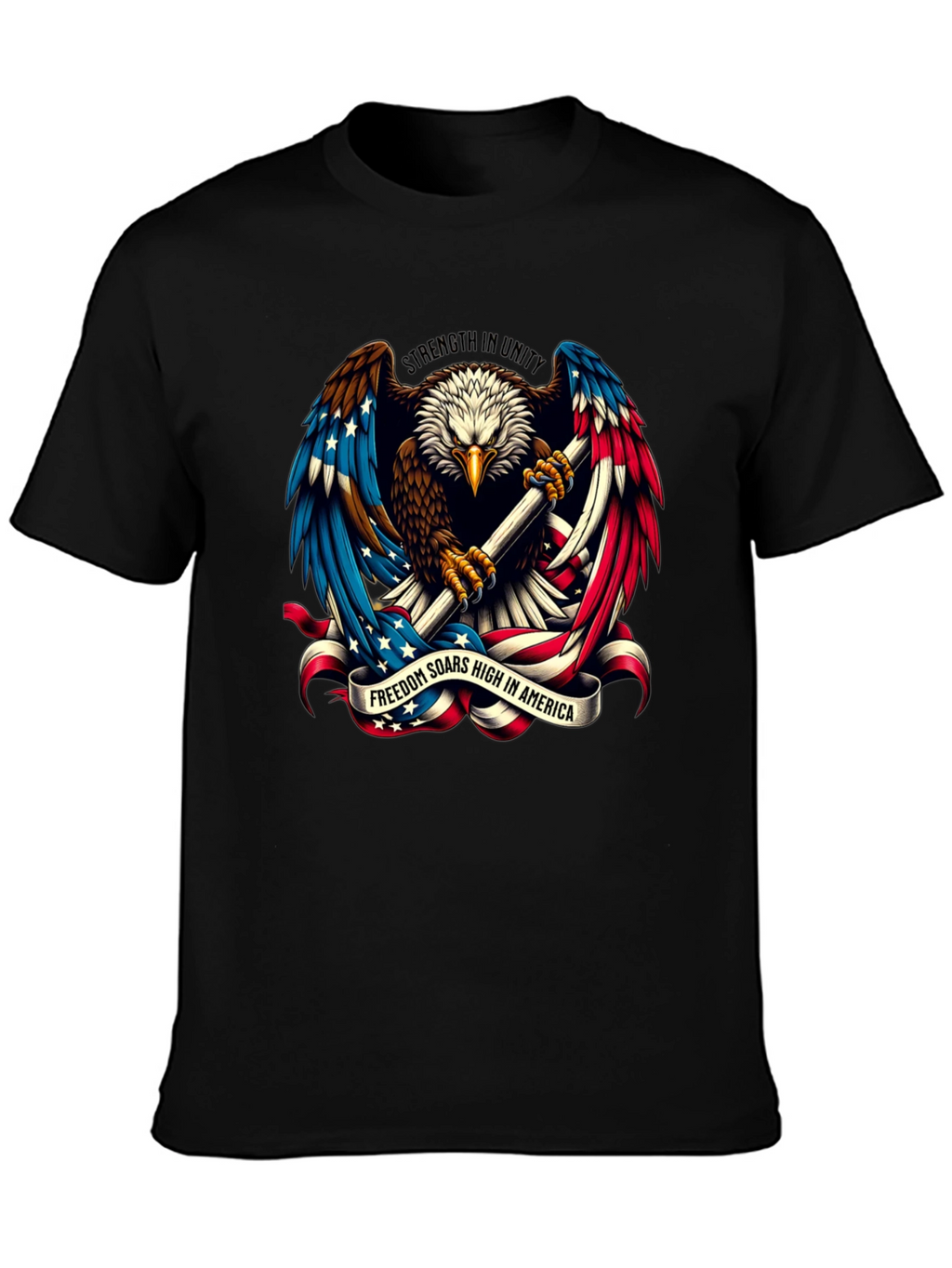 American Eagle Patriotic Graphic T-Shirt