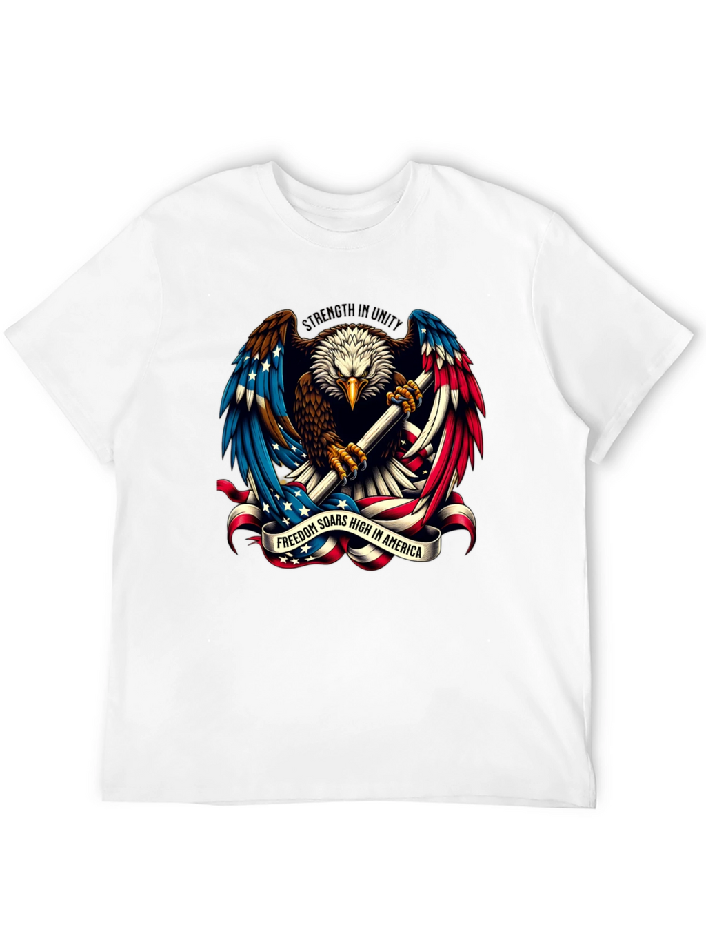 American Eagle Patriotic Graphic T-Shirt