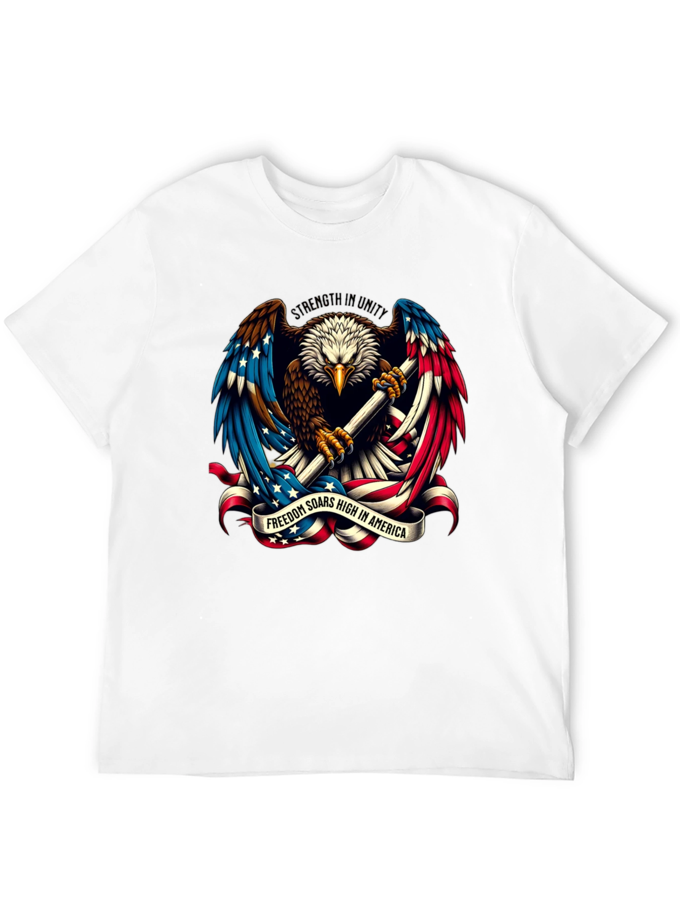 American Eagle Patriotic Graphic T-Shirt