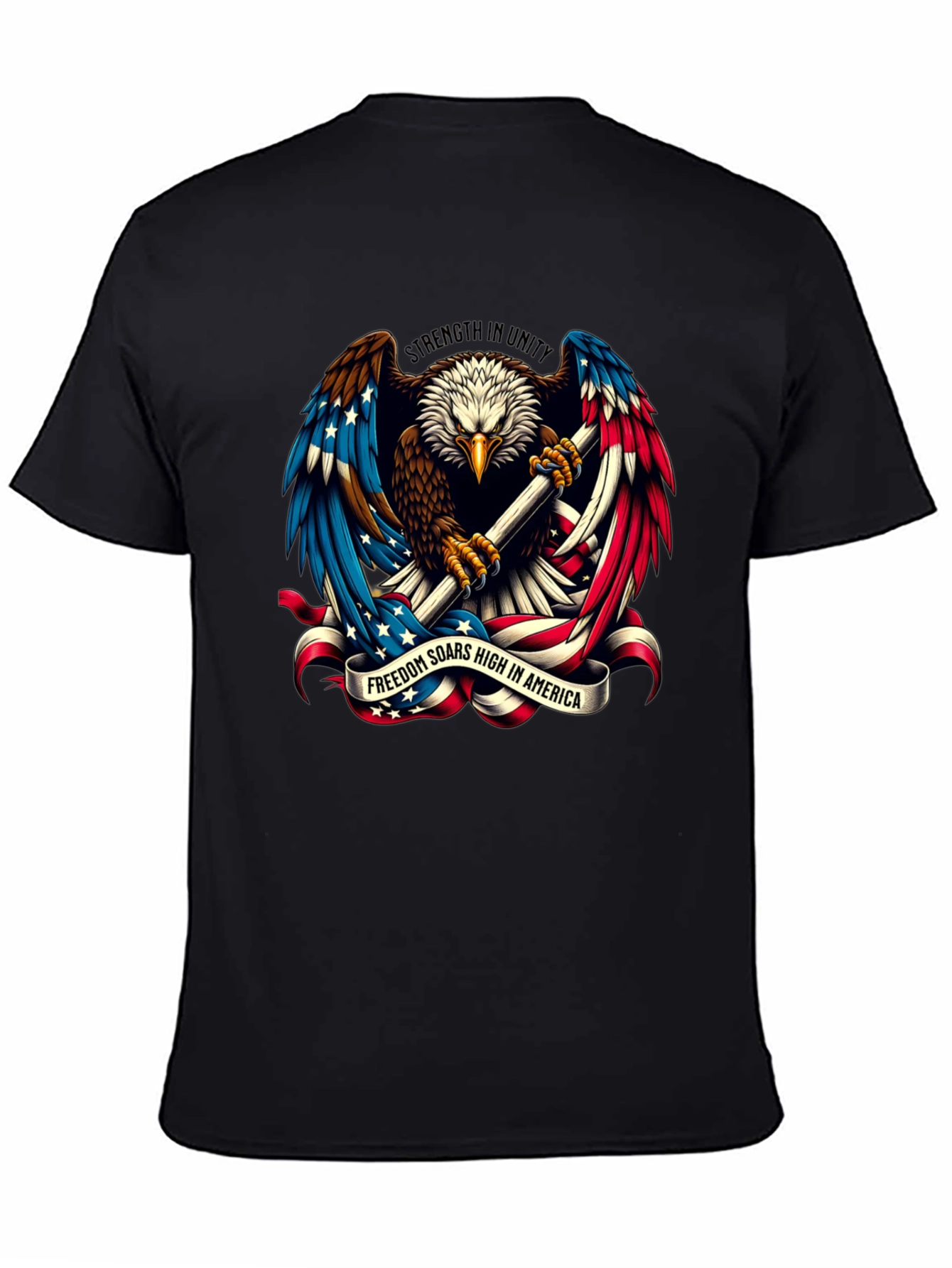American Eagle Patriotic Graphic T-Shirt