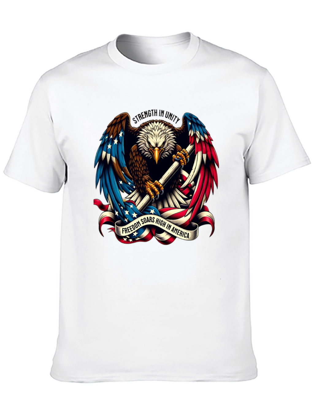 American Eagle Patriotic Graphic T-Shirt