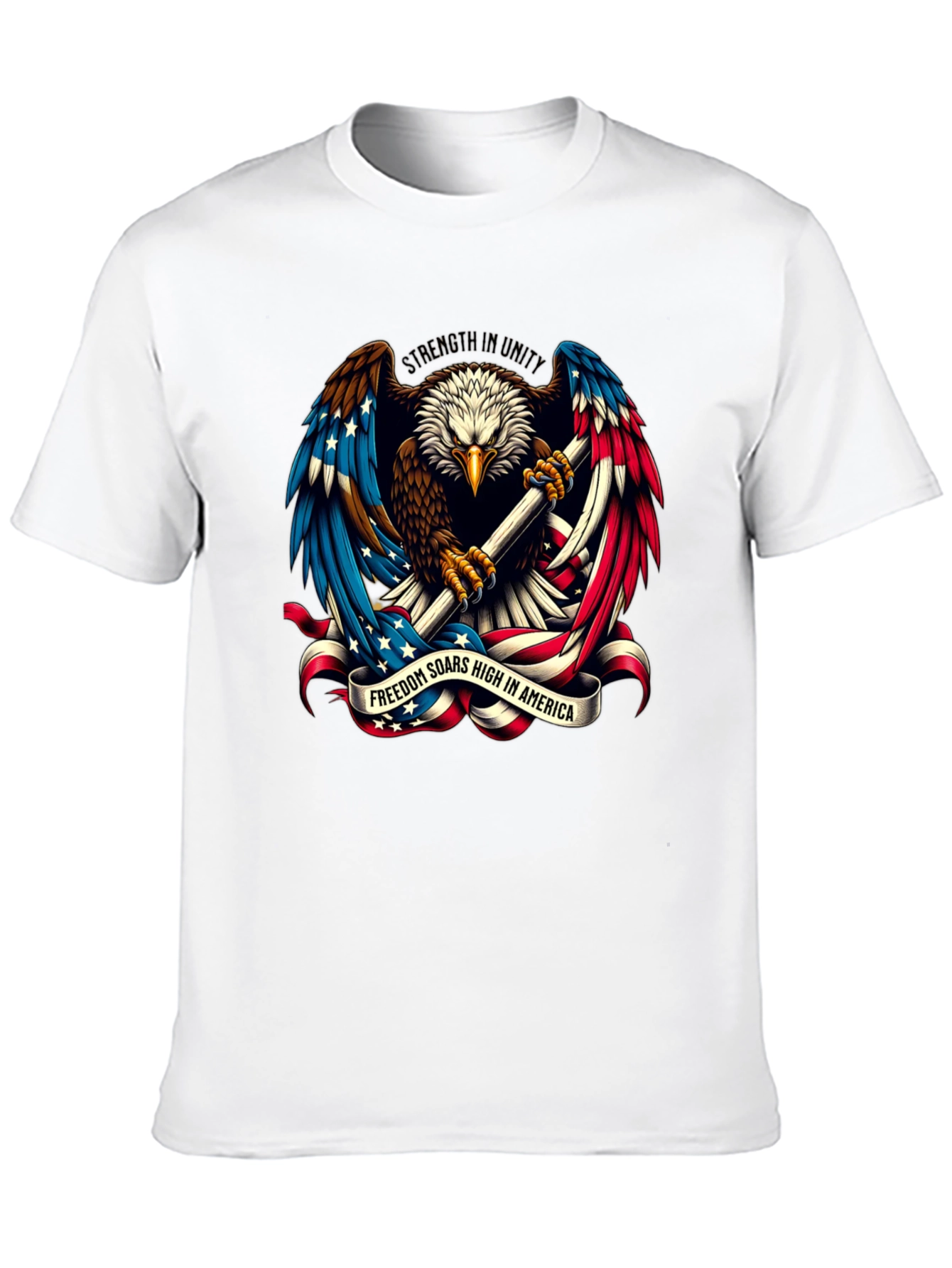 American Eagle Patriotic Graphic T-Shirt