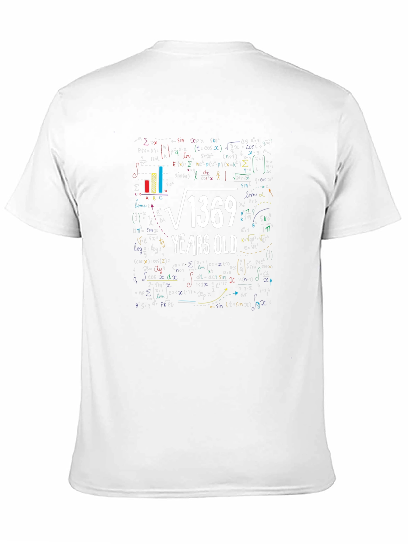 Math Humor T-Shirt - Root of 1369 Birthday Tee
