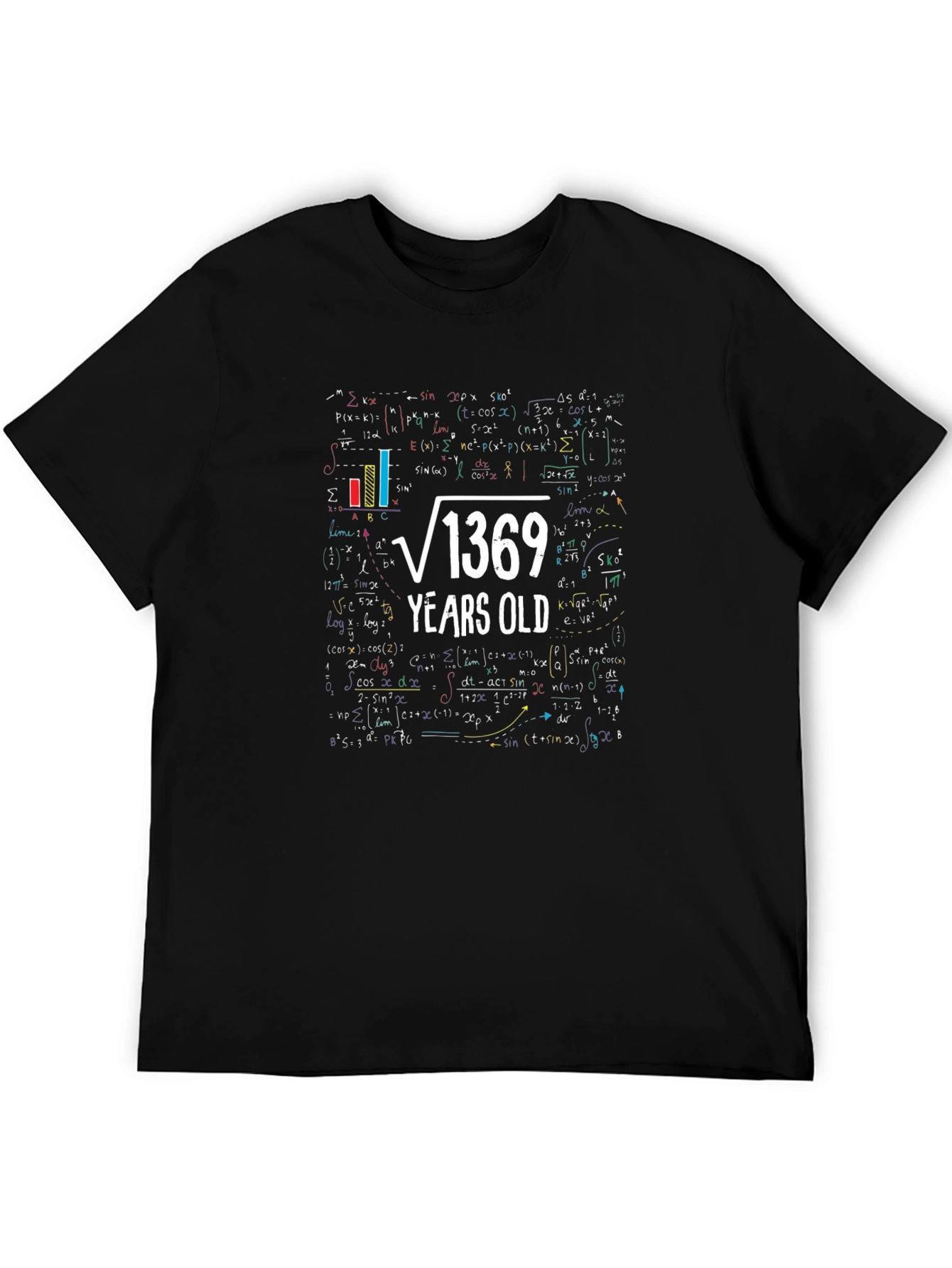 Math Humor T-Shirt - Root of 1369 Birthday Tee