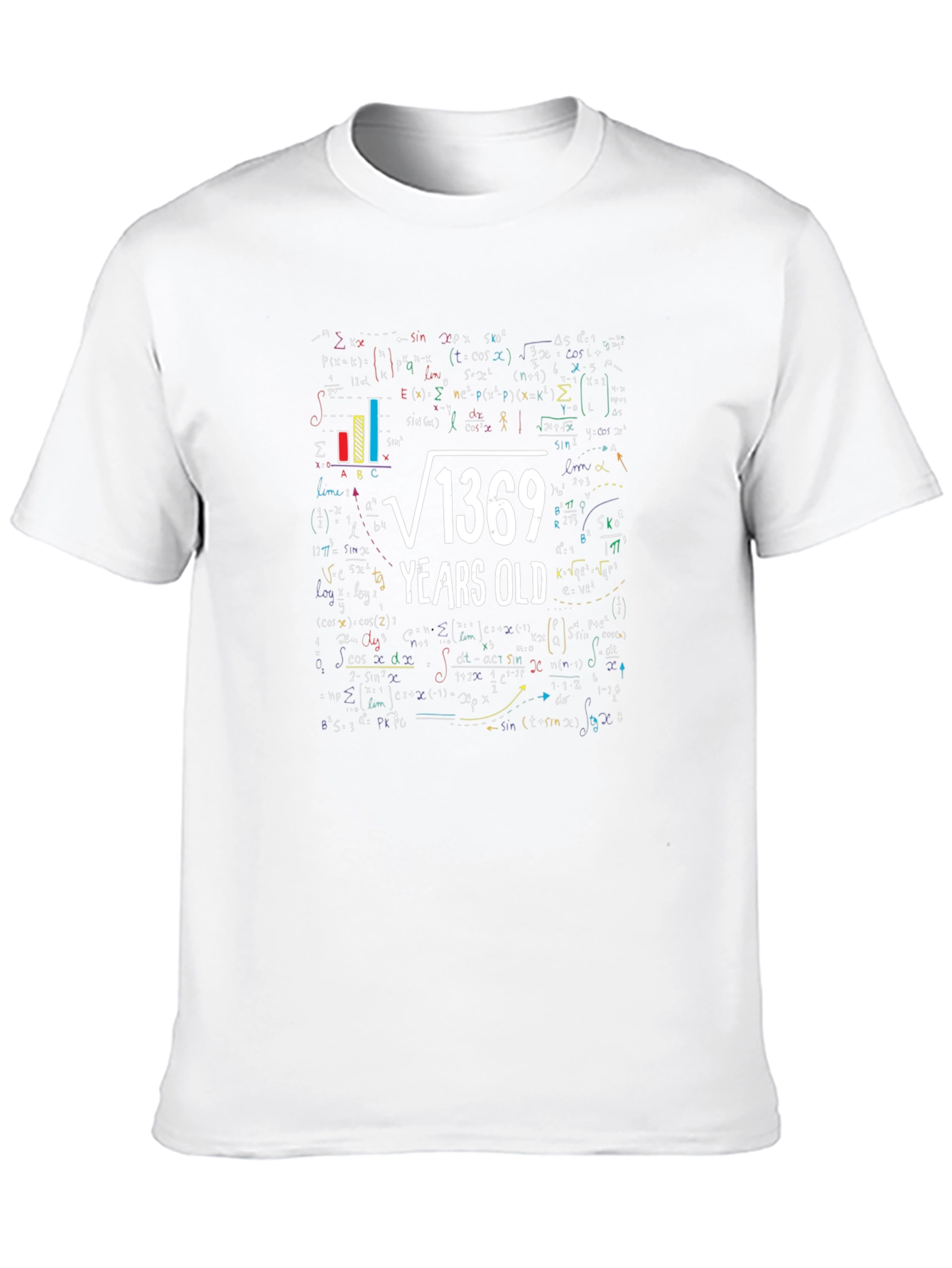 Math Humor T-Shirt - Root of 1369 Birthday Tee