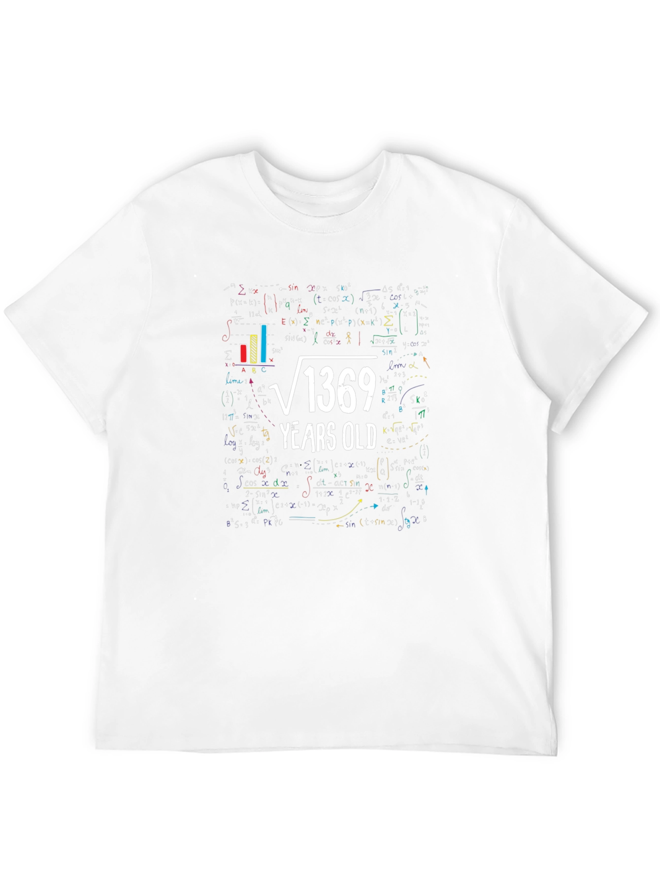 Math Humor T-Shirt - Root of 1369 Birthday Tee