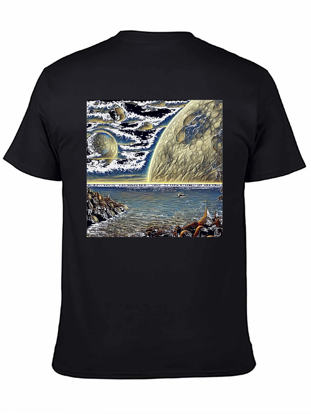 Cosmic Shoreline Graphic Tee