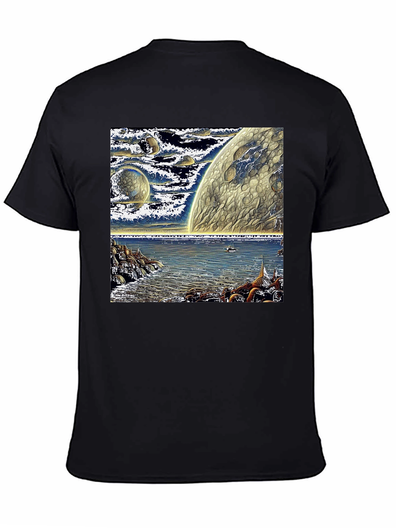 Cosmic Shoreline Graphic Tee