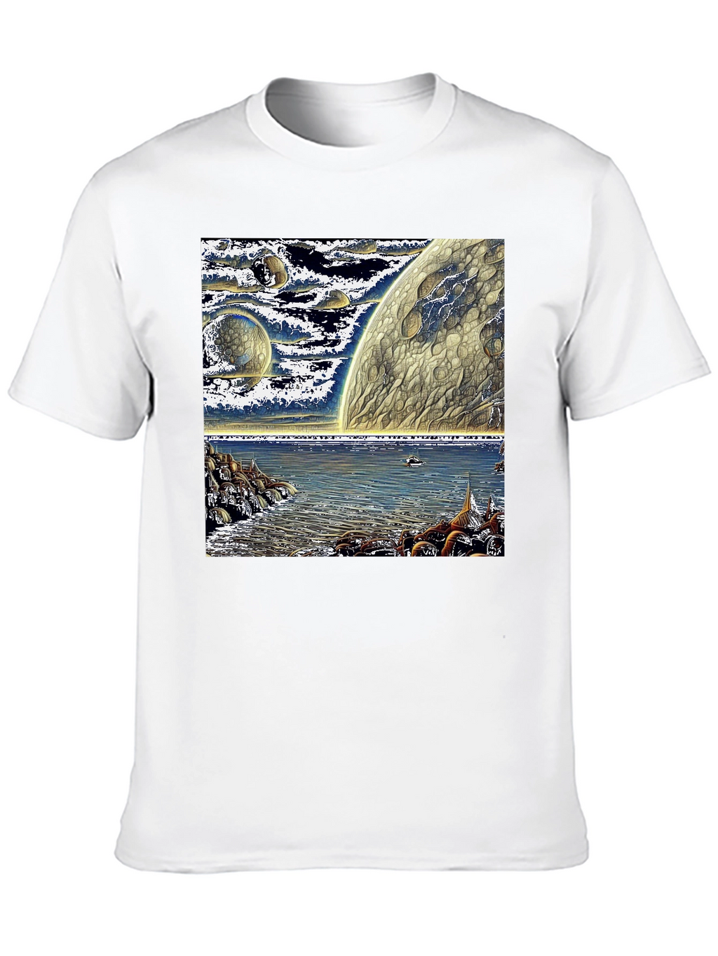 Cosmic Shoreline Graphic Tee