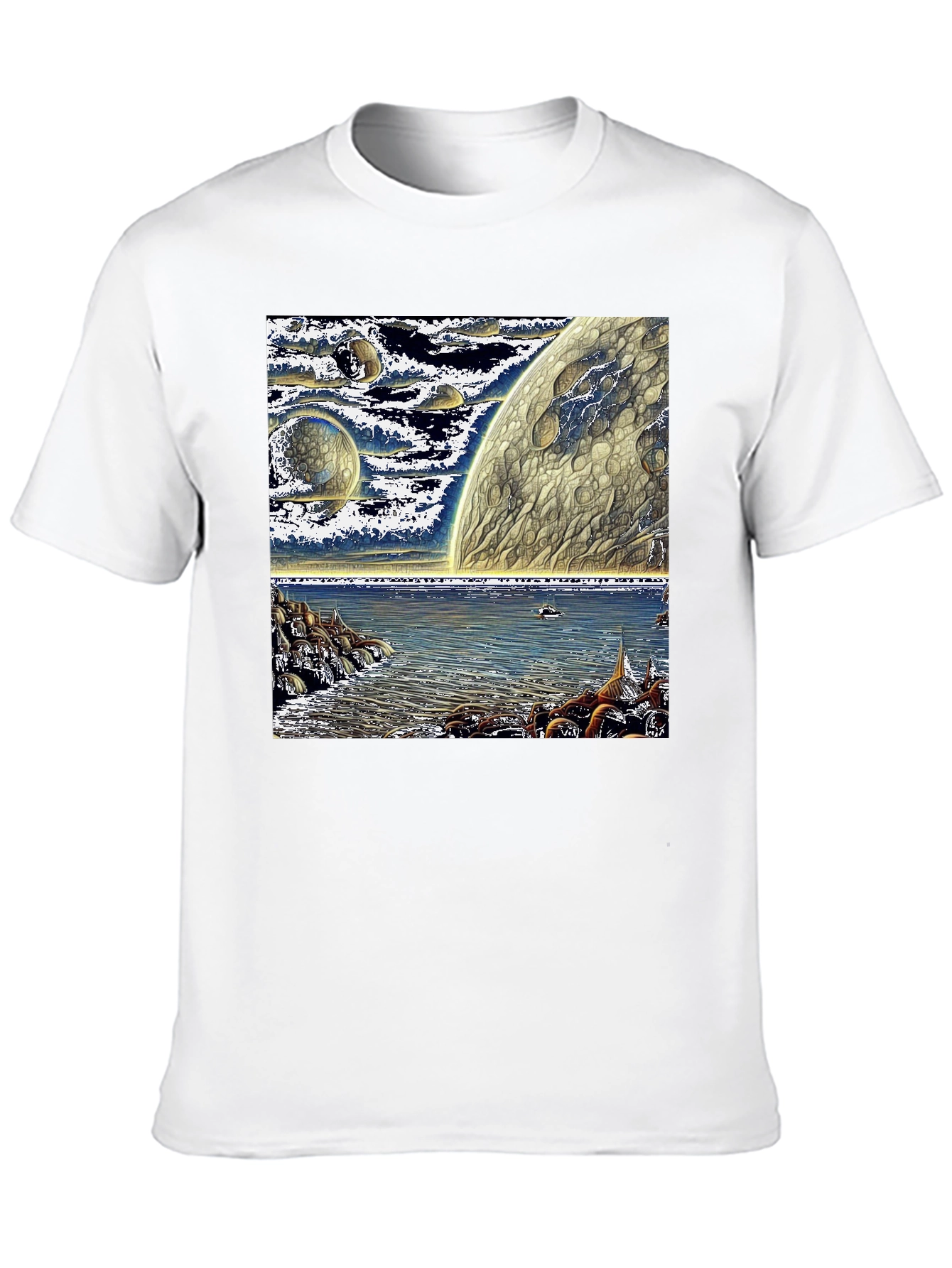 Cosmic Shoreline Graphic Tee