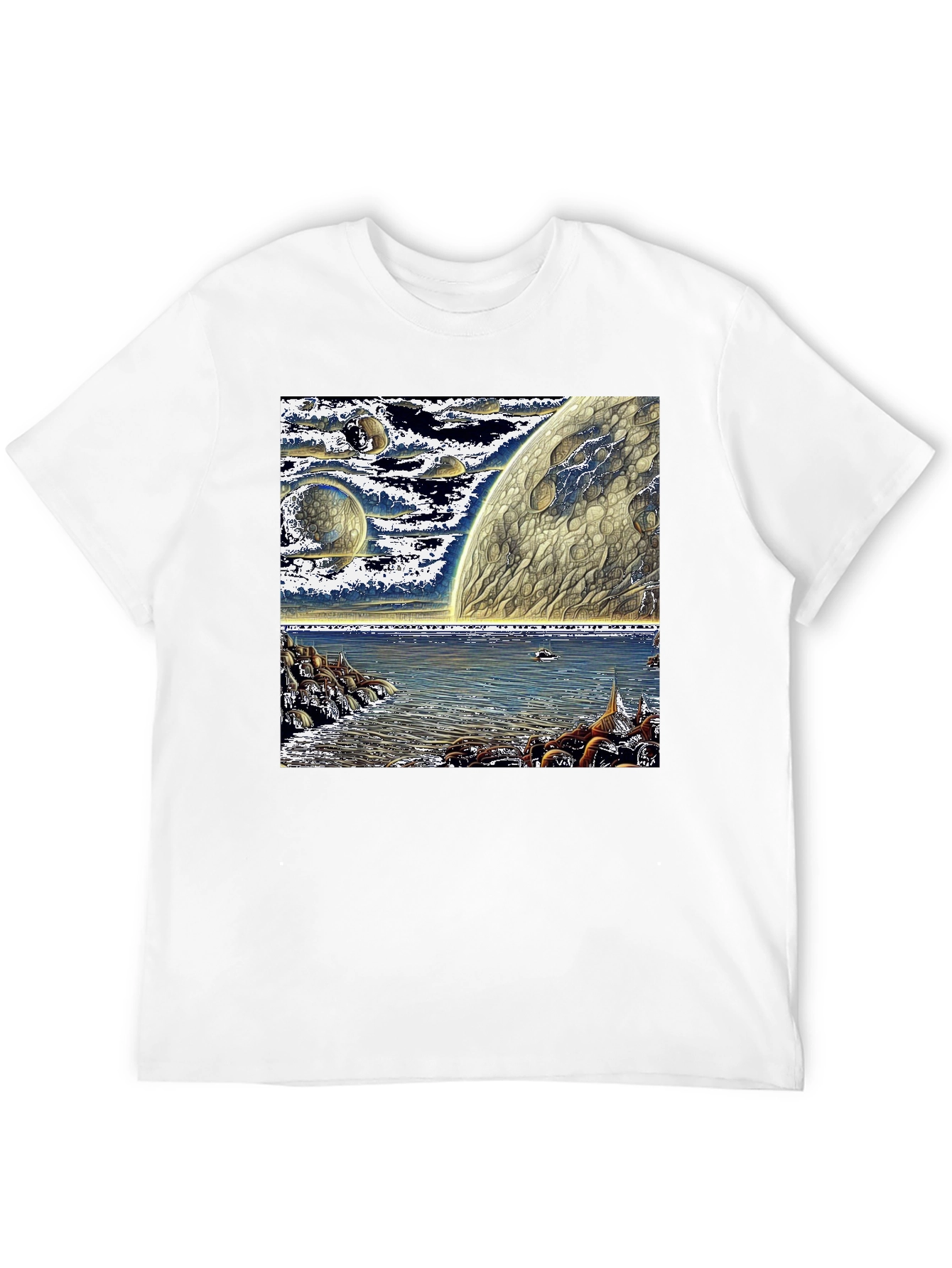 Cosmic Shoreline Graphic Tee