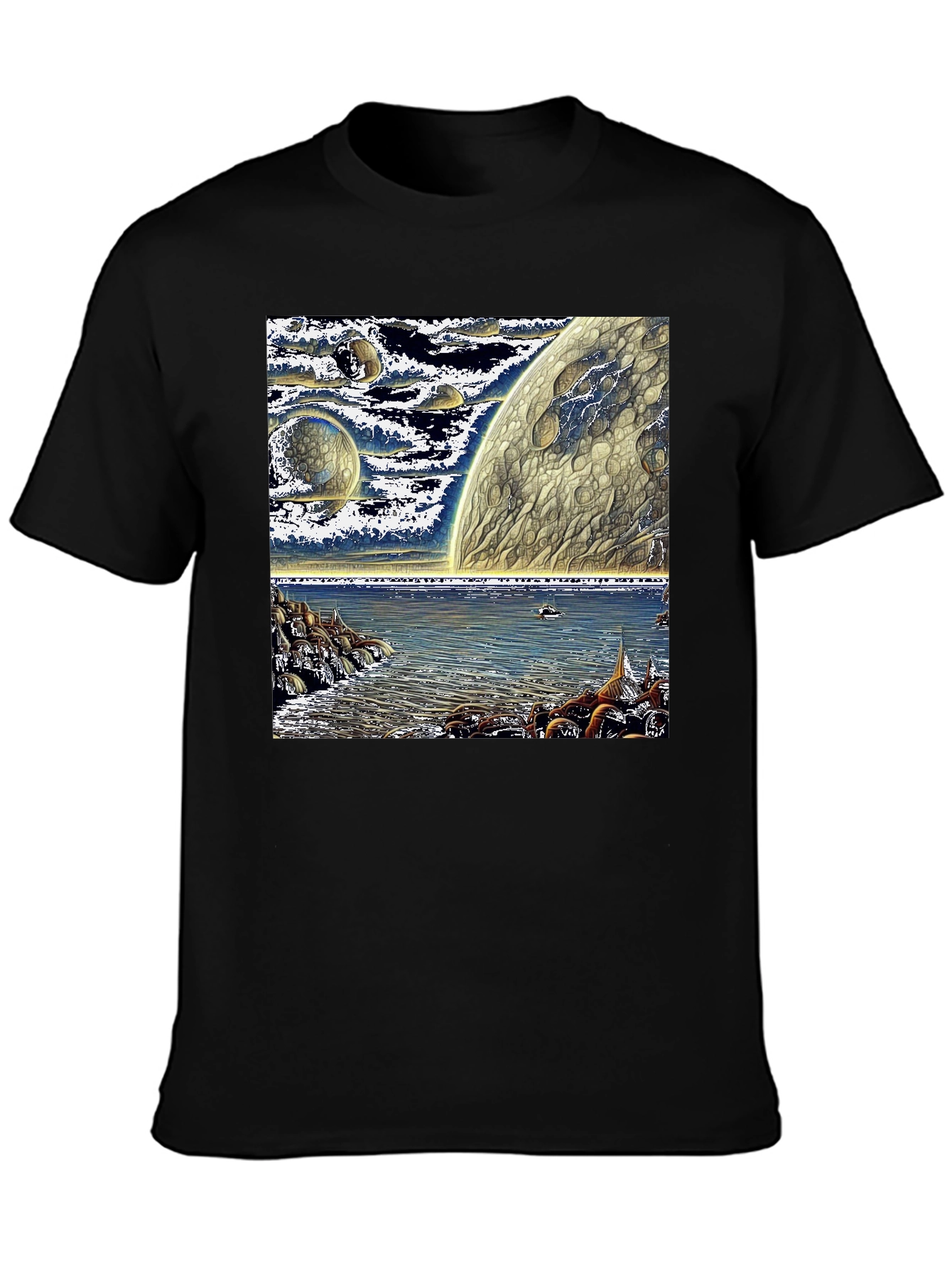Cosmic Shoreline Graphic Tee