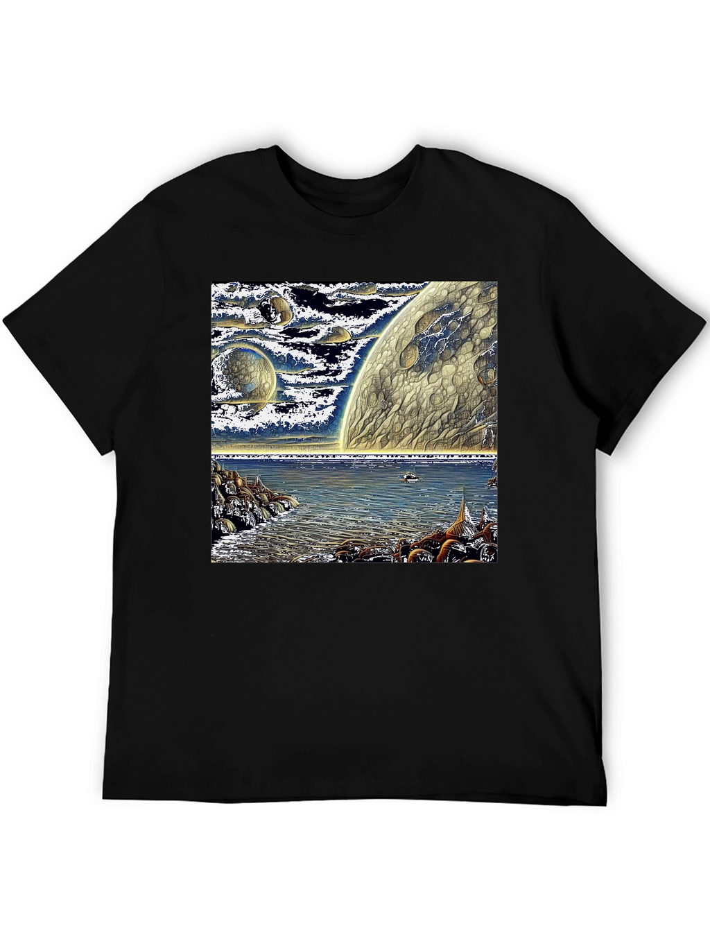 Cosmic Shoreline Graphic Tee