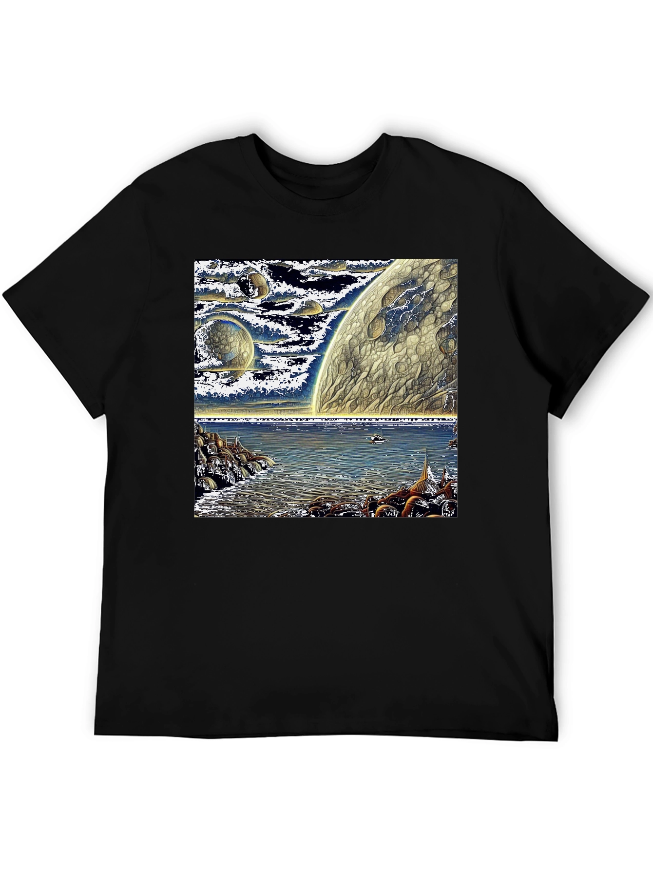 Cosmic Shoreline Graphic Tee
