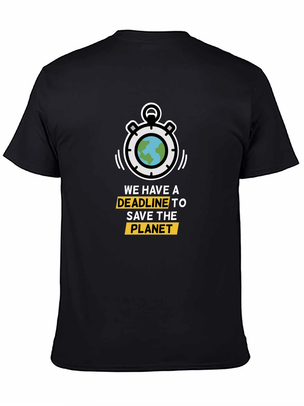 Save the Planet T-Shirt: Deadline Graphic Tee