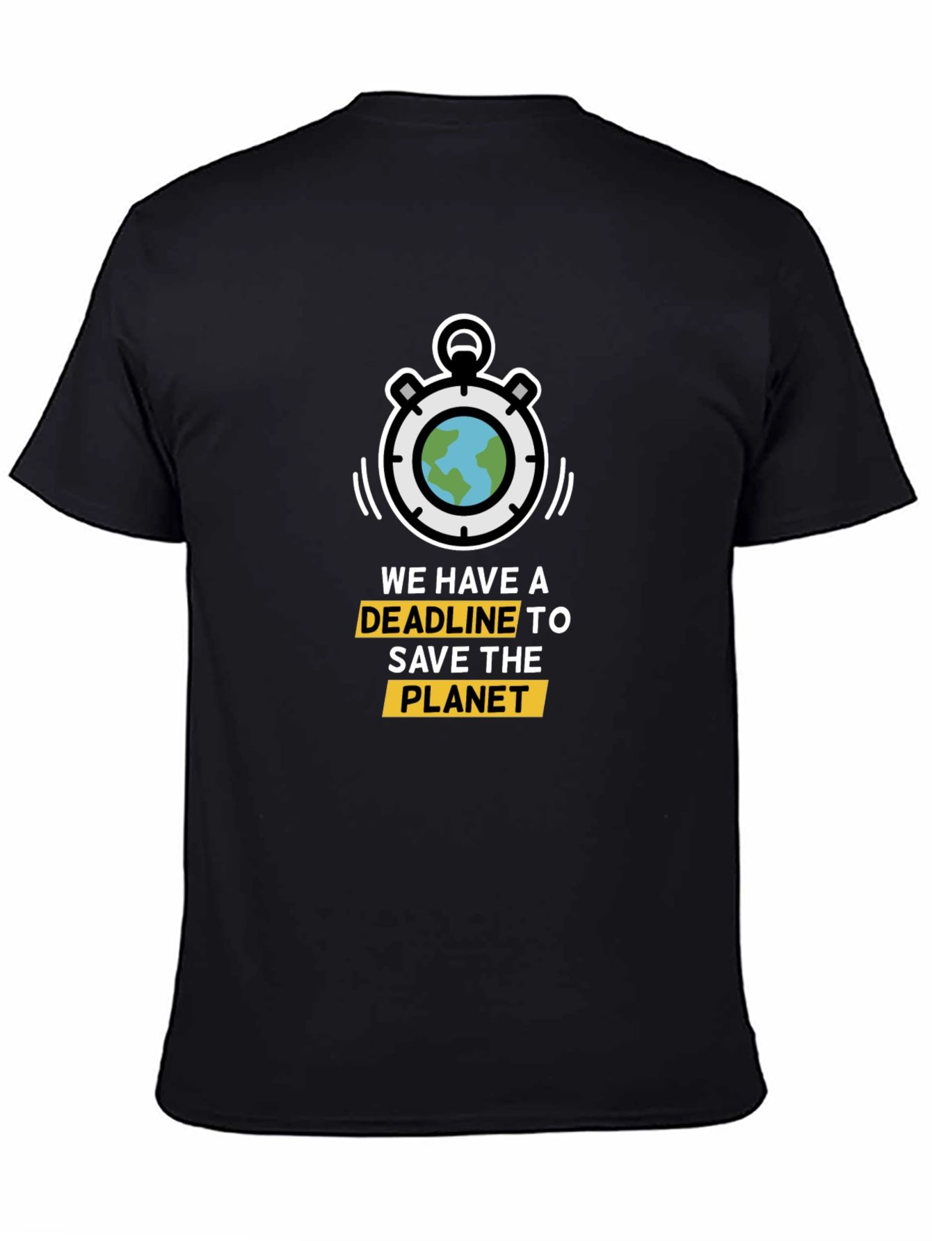 Save the Planet T-Shirt: Deadline Graphic Tee