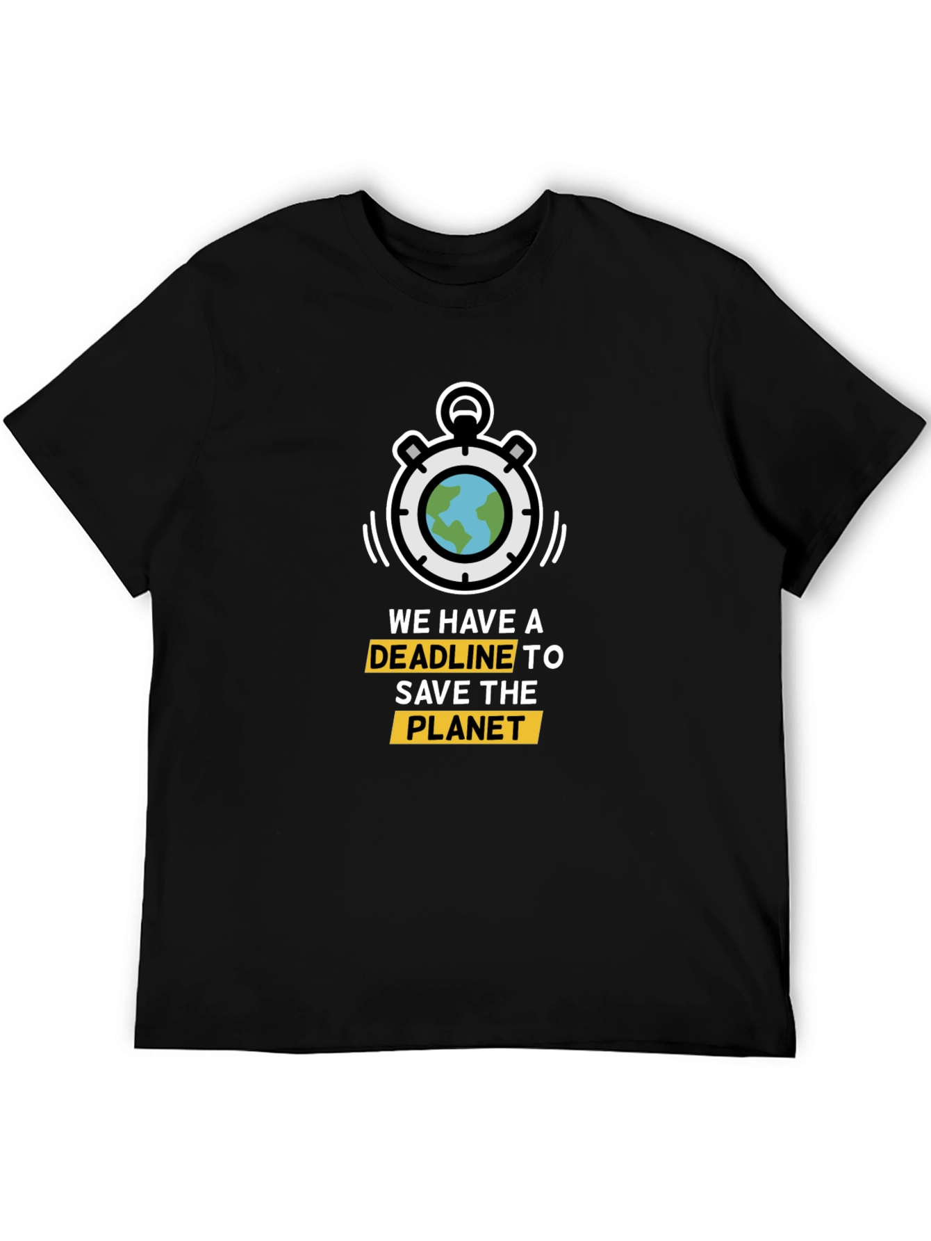 Save the Planet T-Shirt: Deadline Graphic Tee