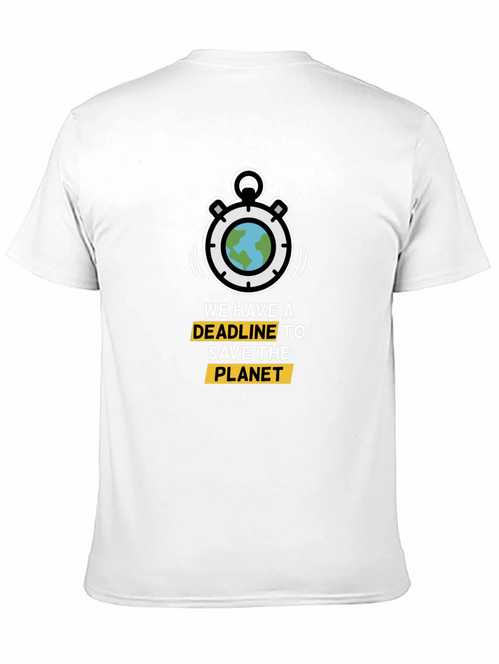 Save the Planet T-Shirt: Deadline Graphic Tee