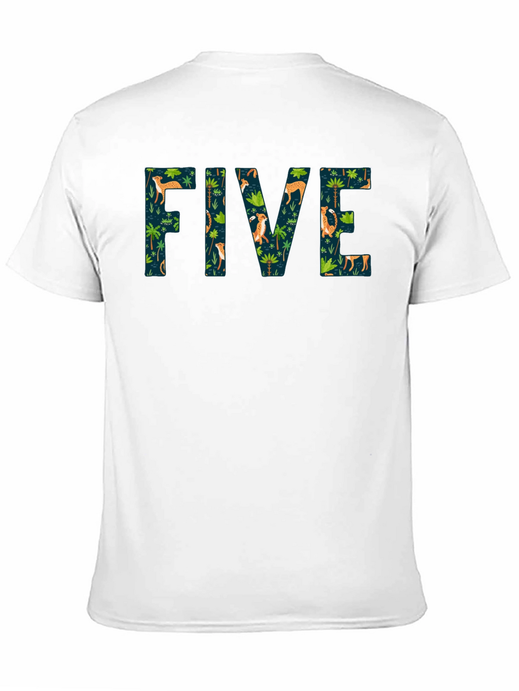 Jungle FIVE Black T-Shirt