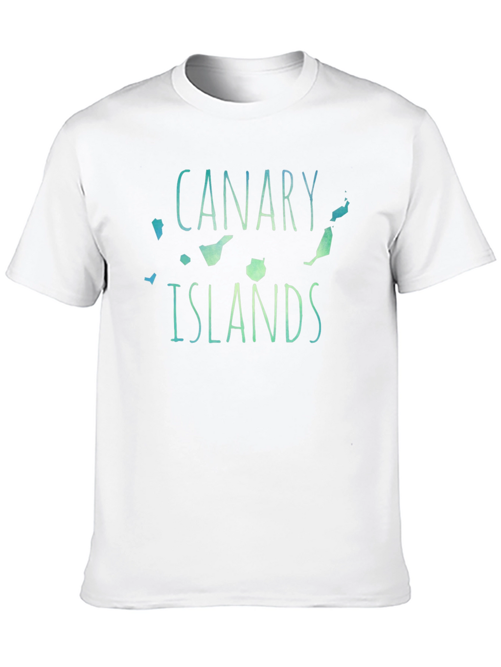 Canary Islands Graphic T-Shirt - Black