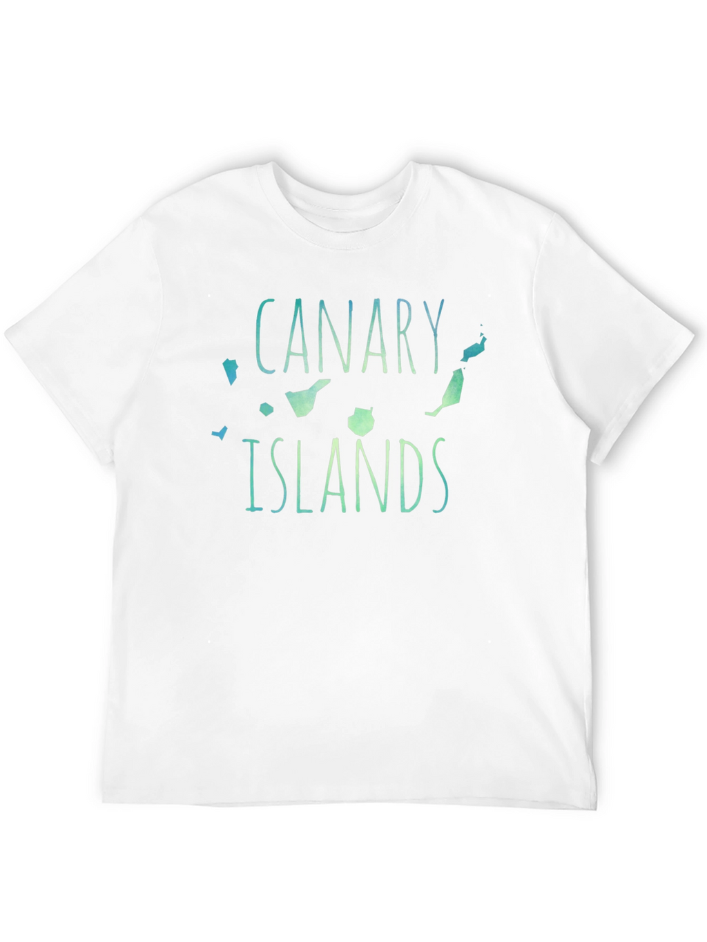 Canary Islands Graphic T-Shirt - Black