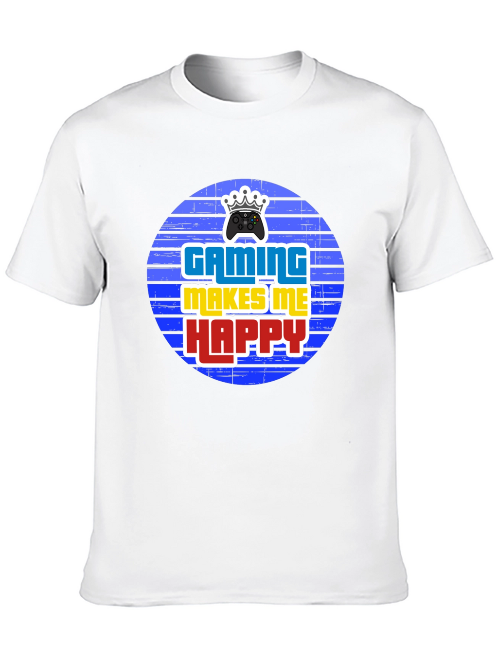 Gaming Makes Me Happy Mens T-Shirt