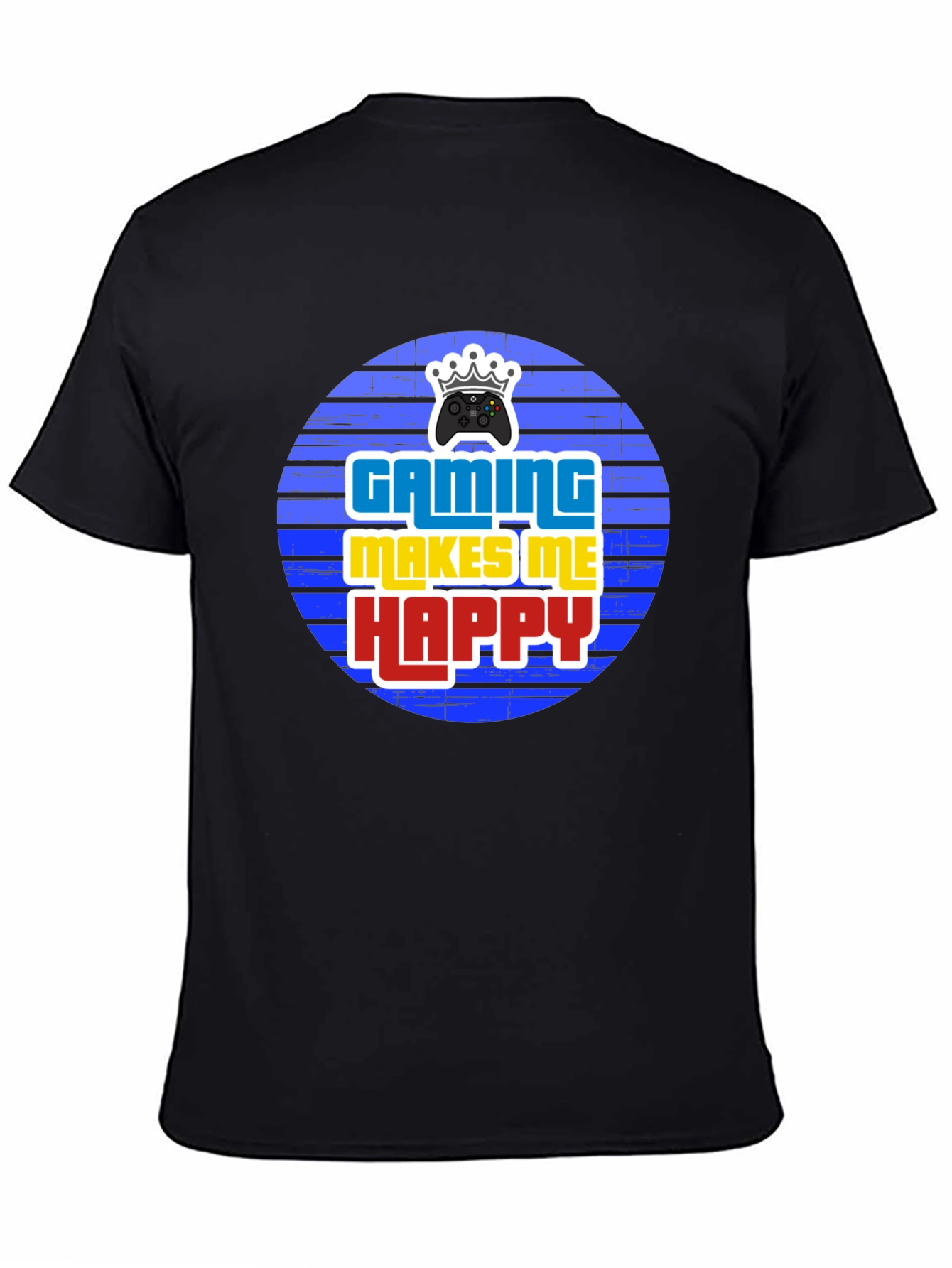 Gaming Makes Me Happy Mens T-Shirt