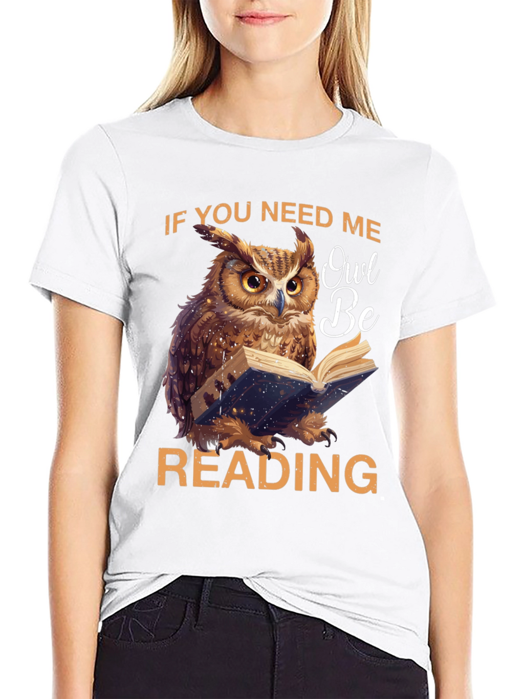 Owl Be Reading T-Shirt - Book Lover Tee