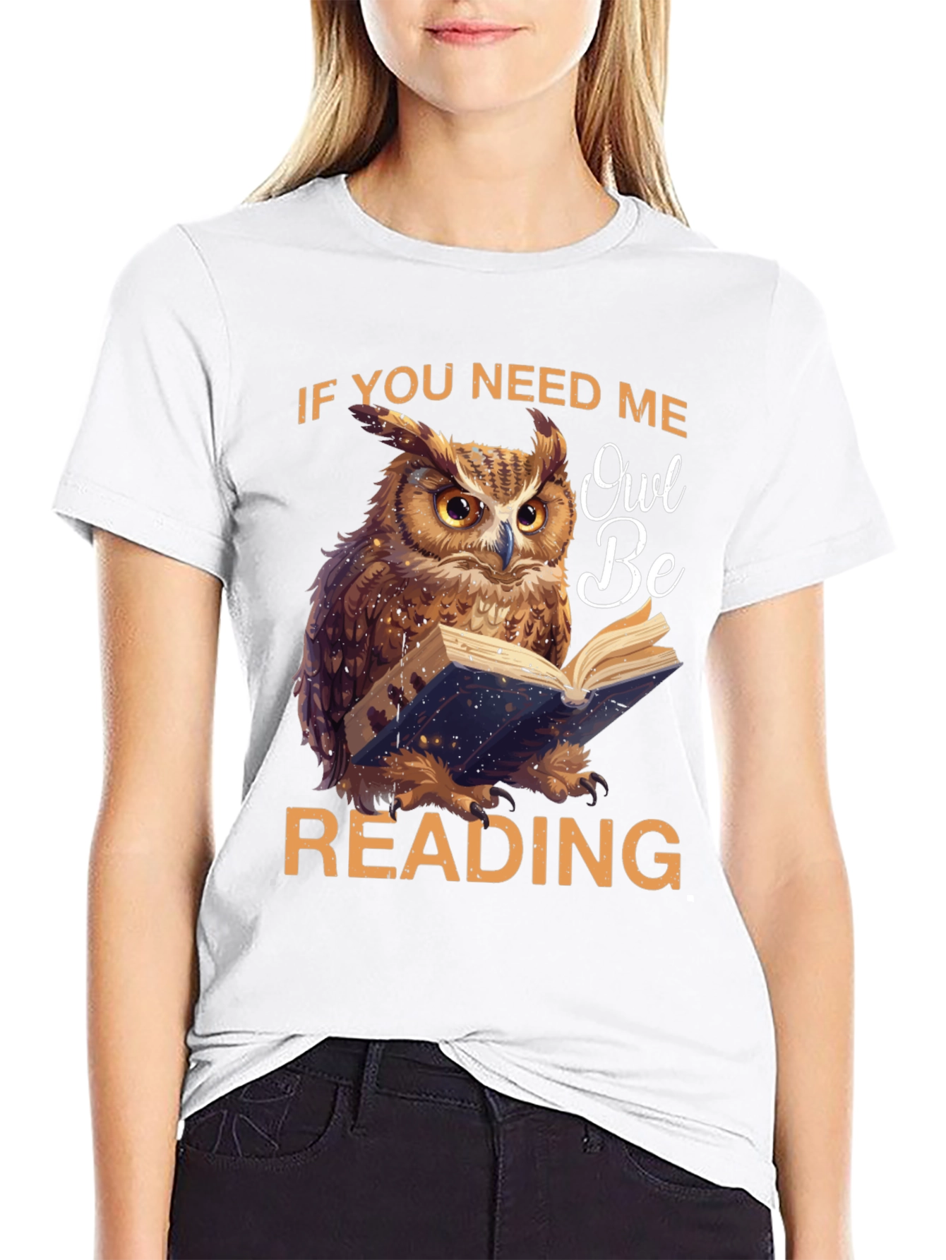 Owl Be Reading T-Shirt - Book Lover Tee