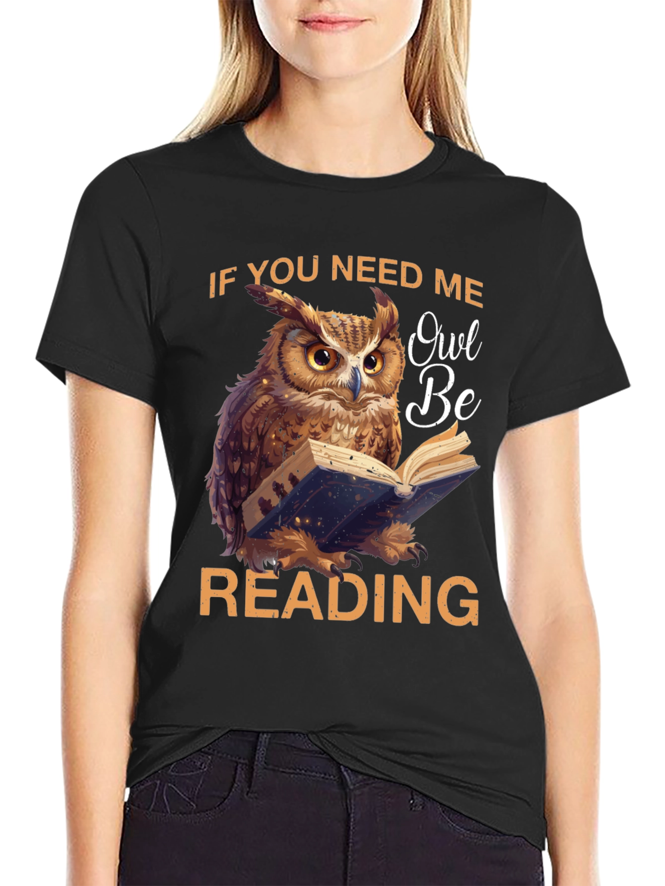 Owl Be Reading T-Shirt - Book Lover Tee