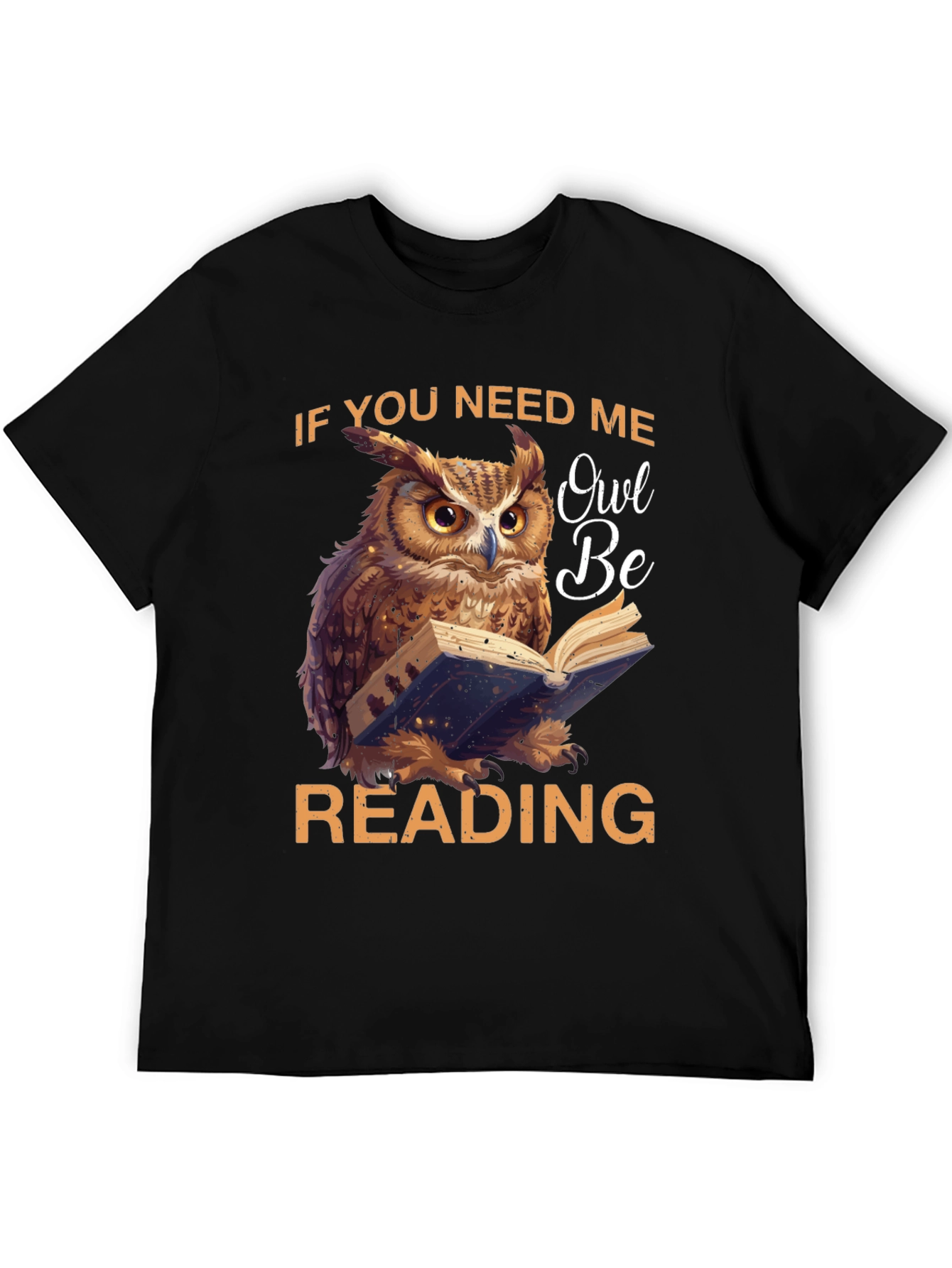 Owl Be Reading T-Shirt - Book Lover Tee