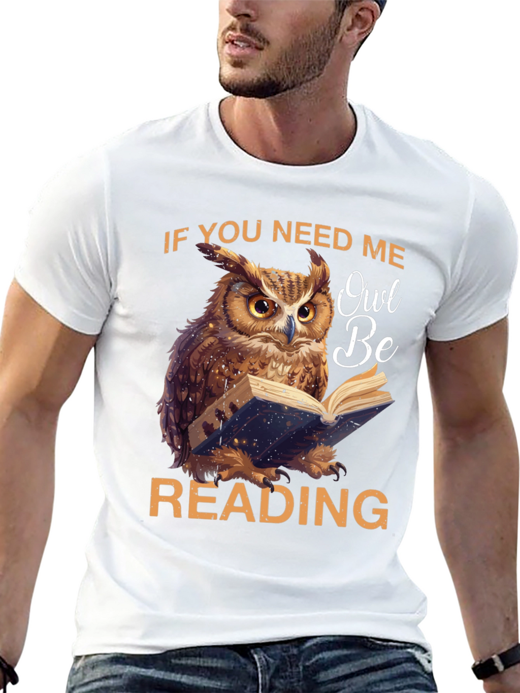 Owl Be Reading T-Shirt - Book Lover Tee