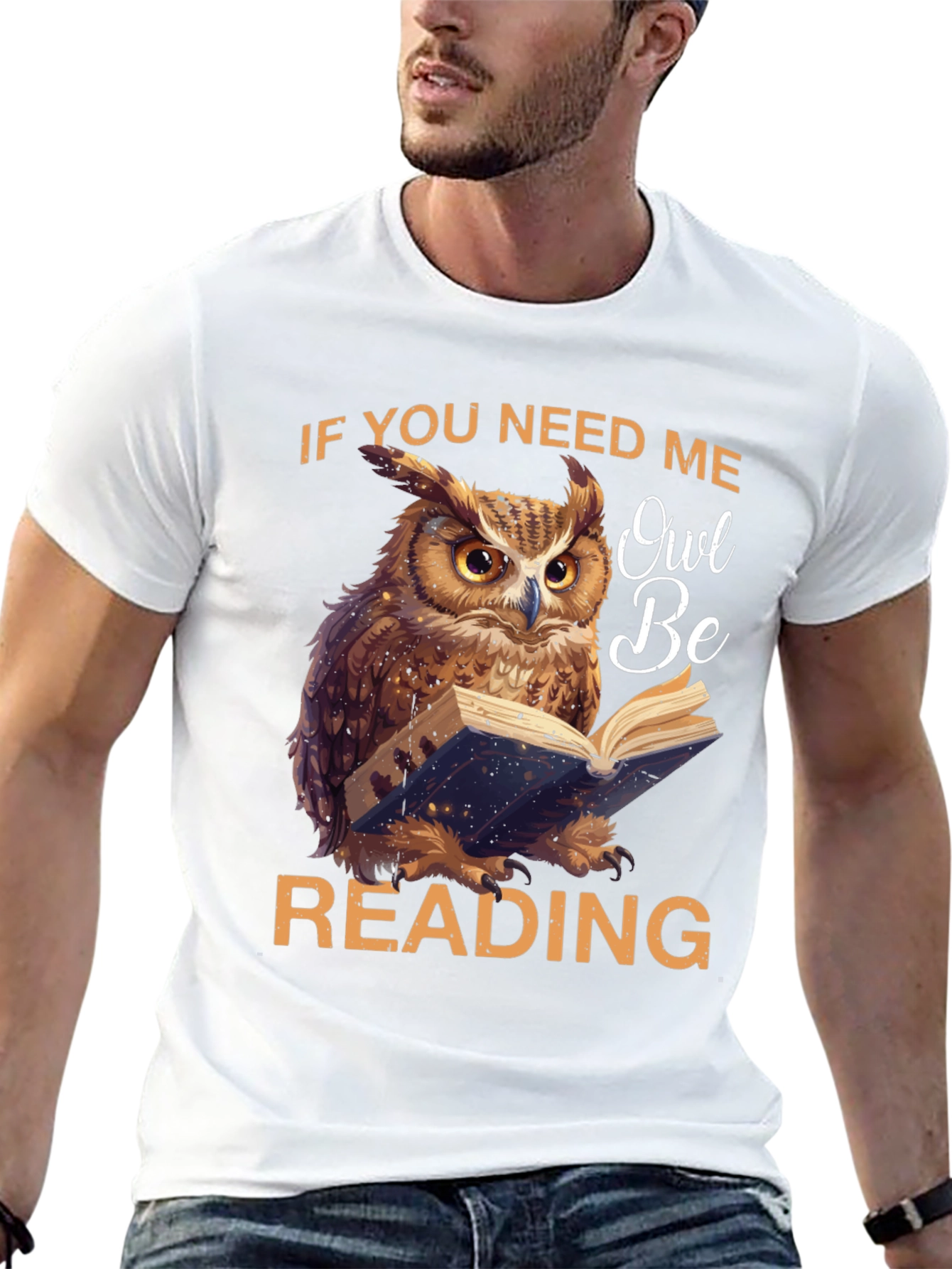 Owl Be Reading T-Shirt - Book Lover Tee