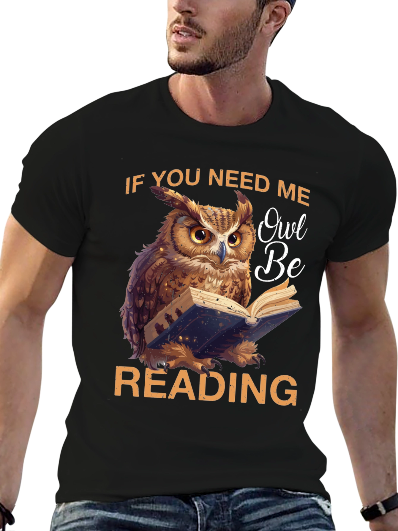 Owl Be Reading T-Shirt - Book Lover Tee