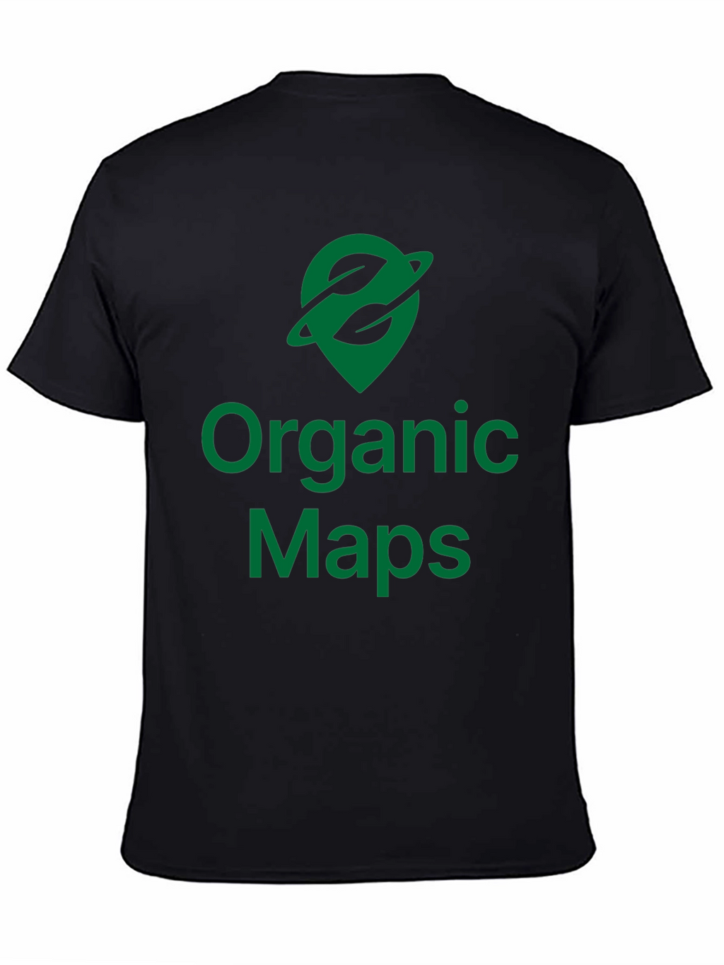 Organic Maps Black T-Shirt
