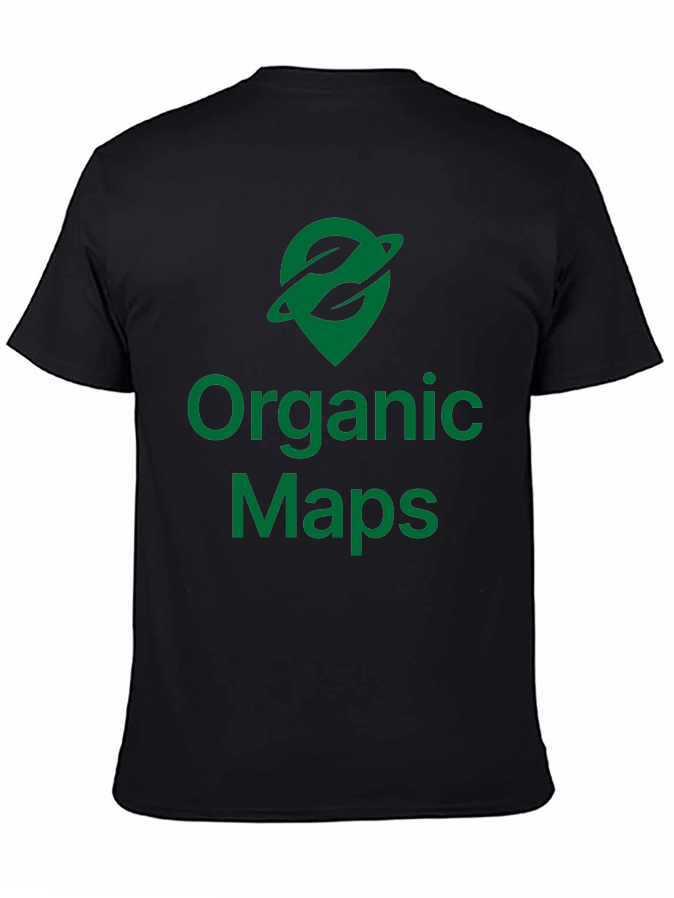 Organic Maps Black T-Shirt