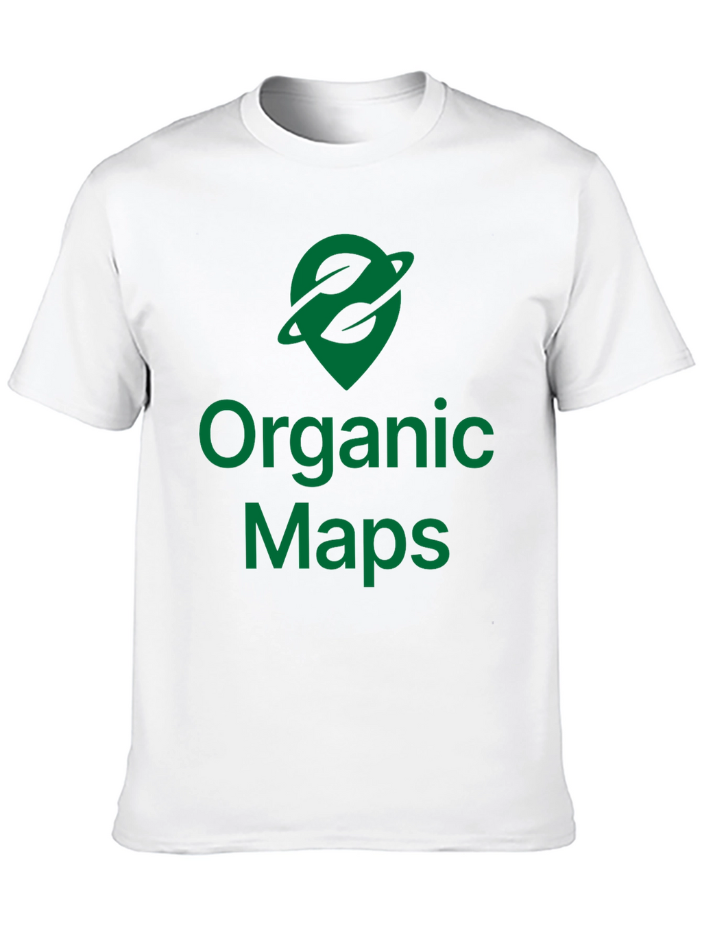Organic Maps Black T-Shirt