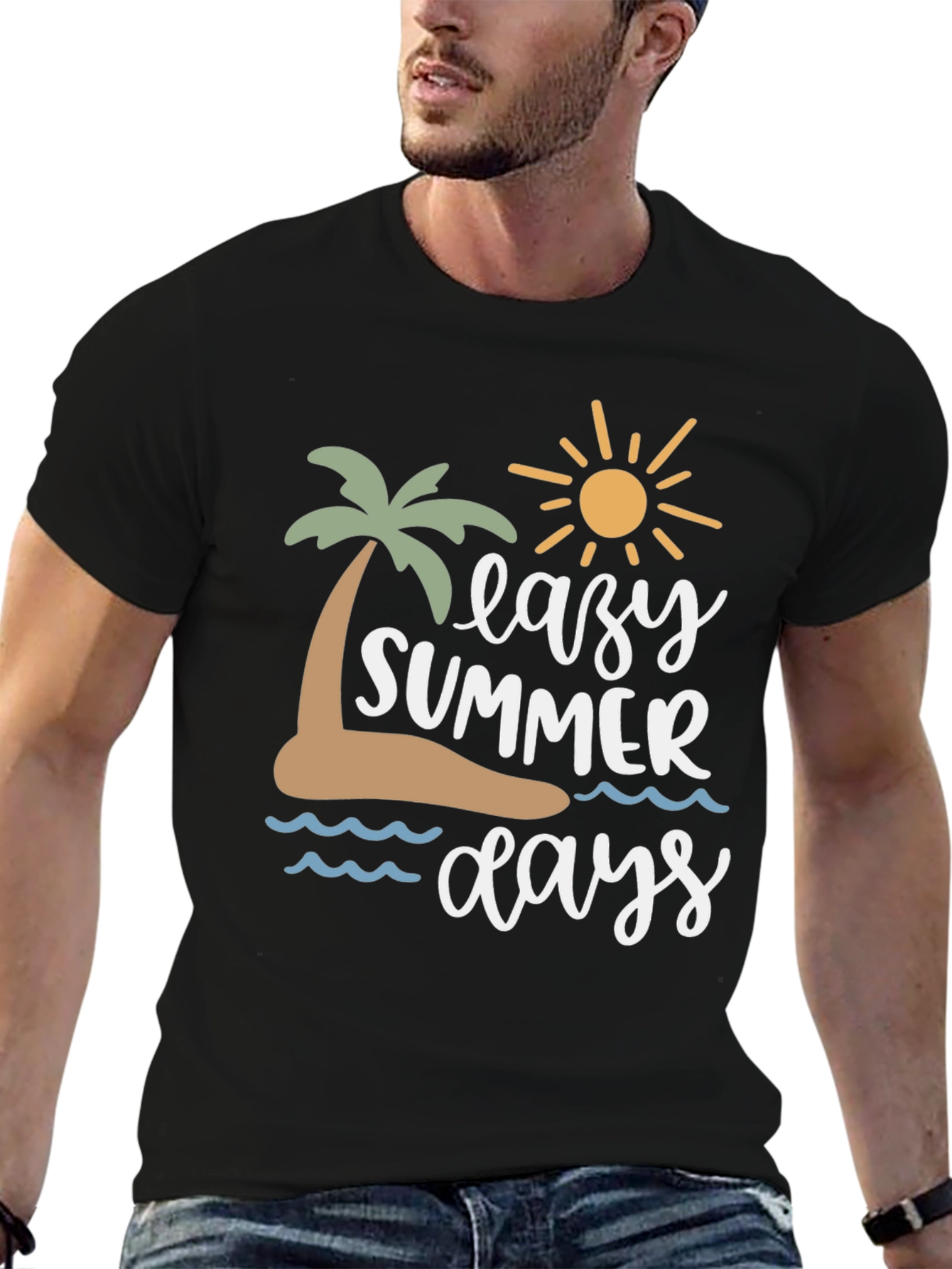 Lazy Summer Days Graphic T-Shirt